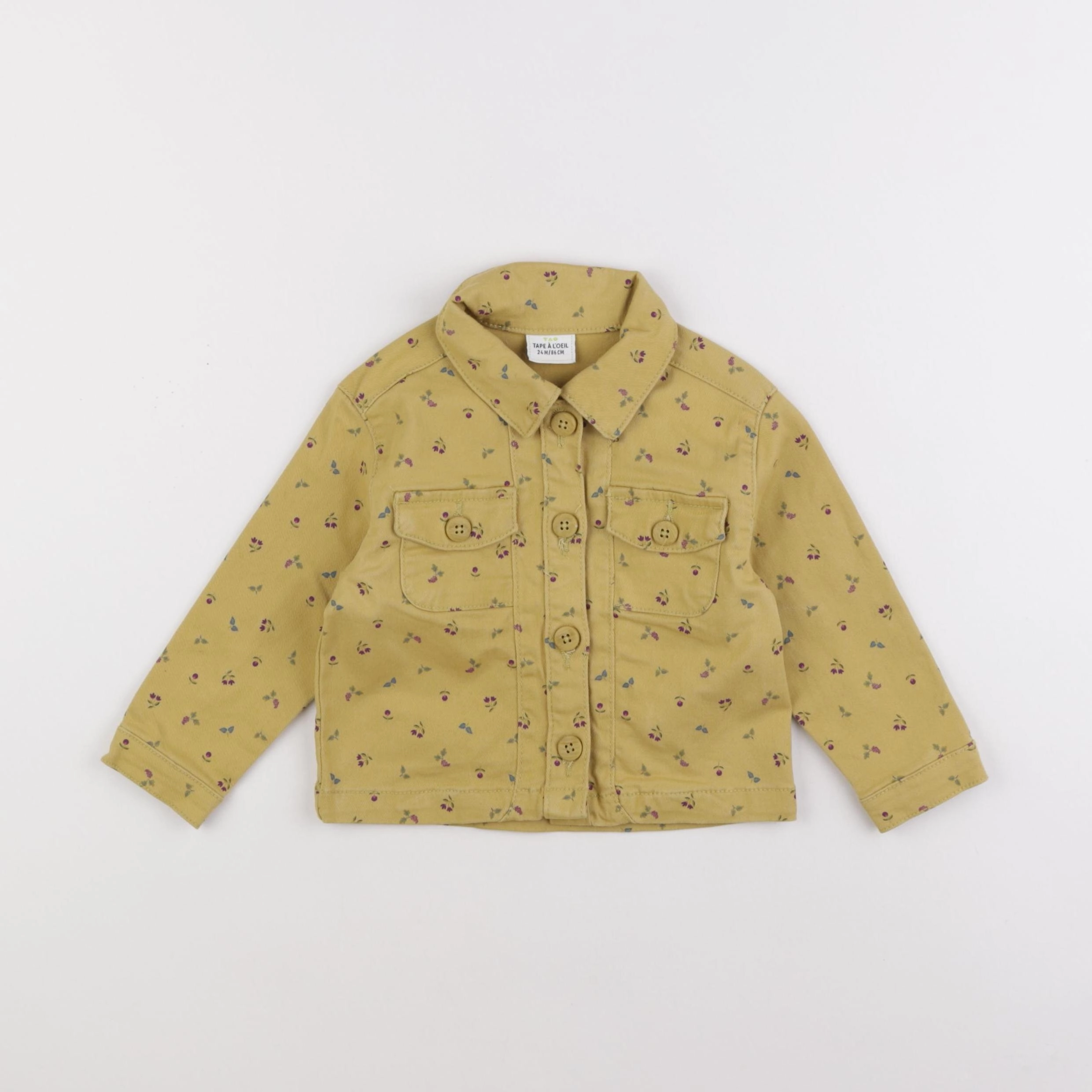 Tape à l'oeil - veste jaune - 24 mois