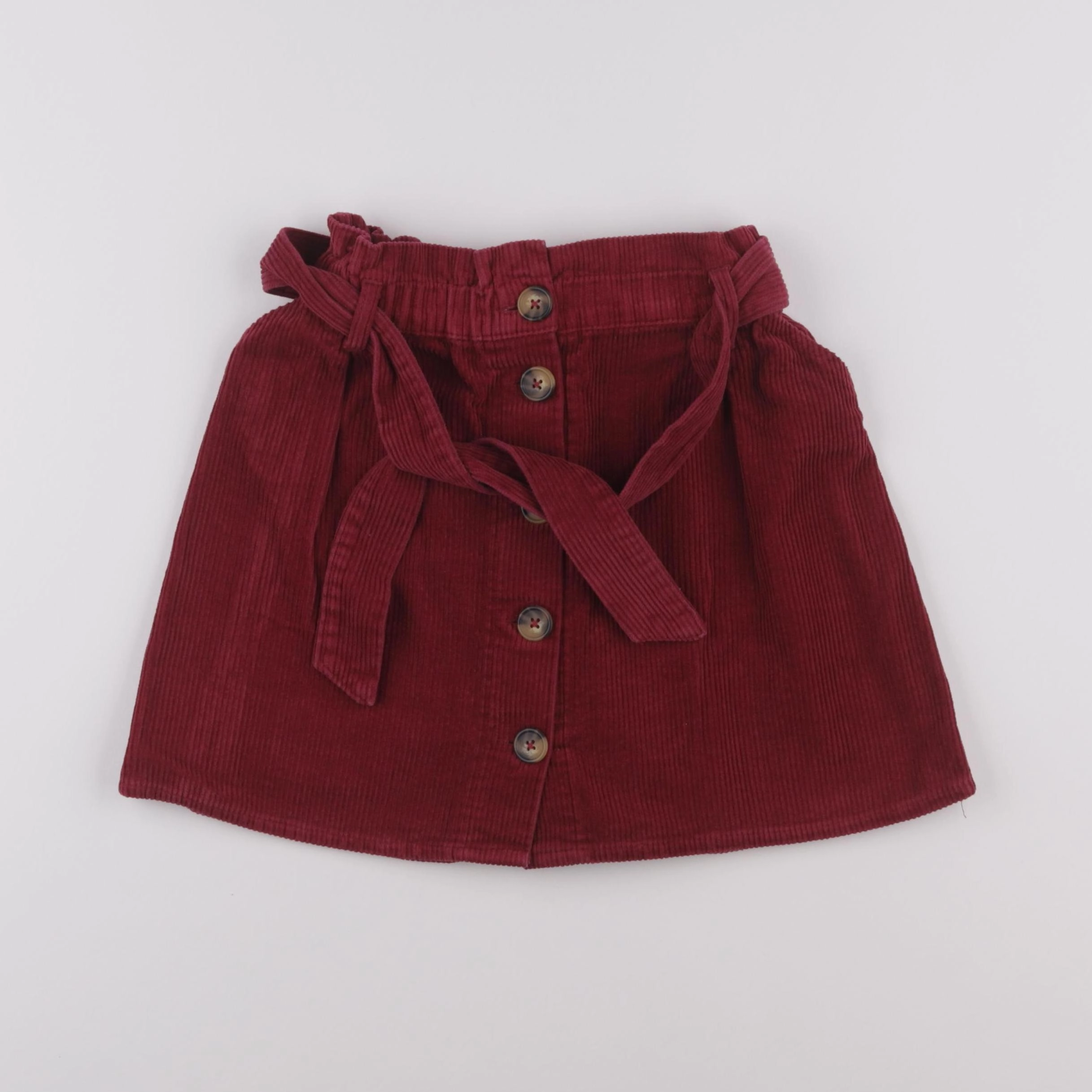 Vertbaudet - jupe rouge - 12 ans