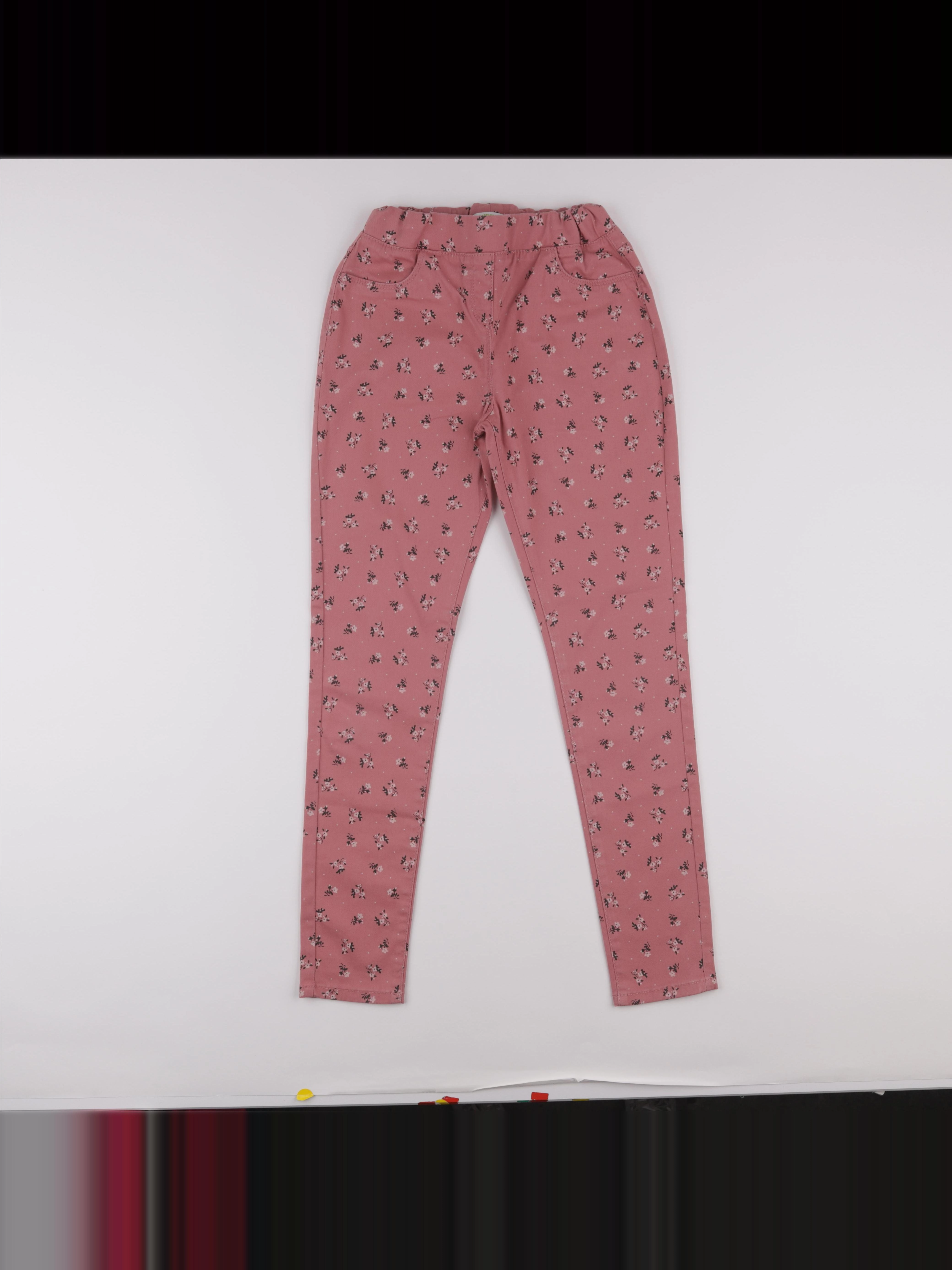 Vertbaudet - jegging rose - 12 ans