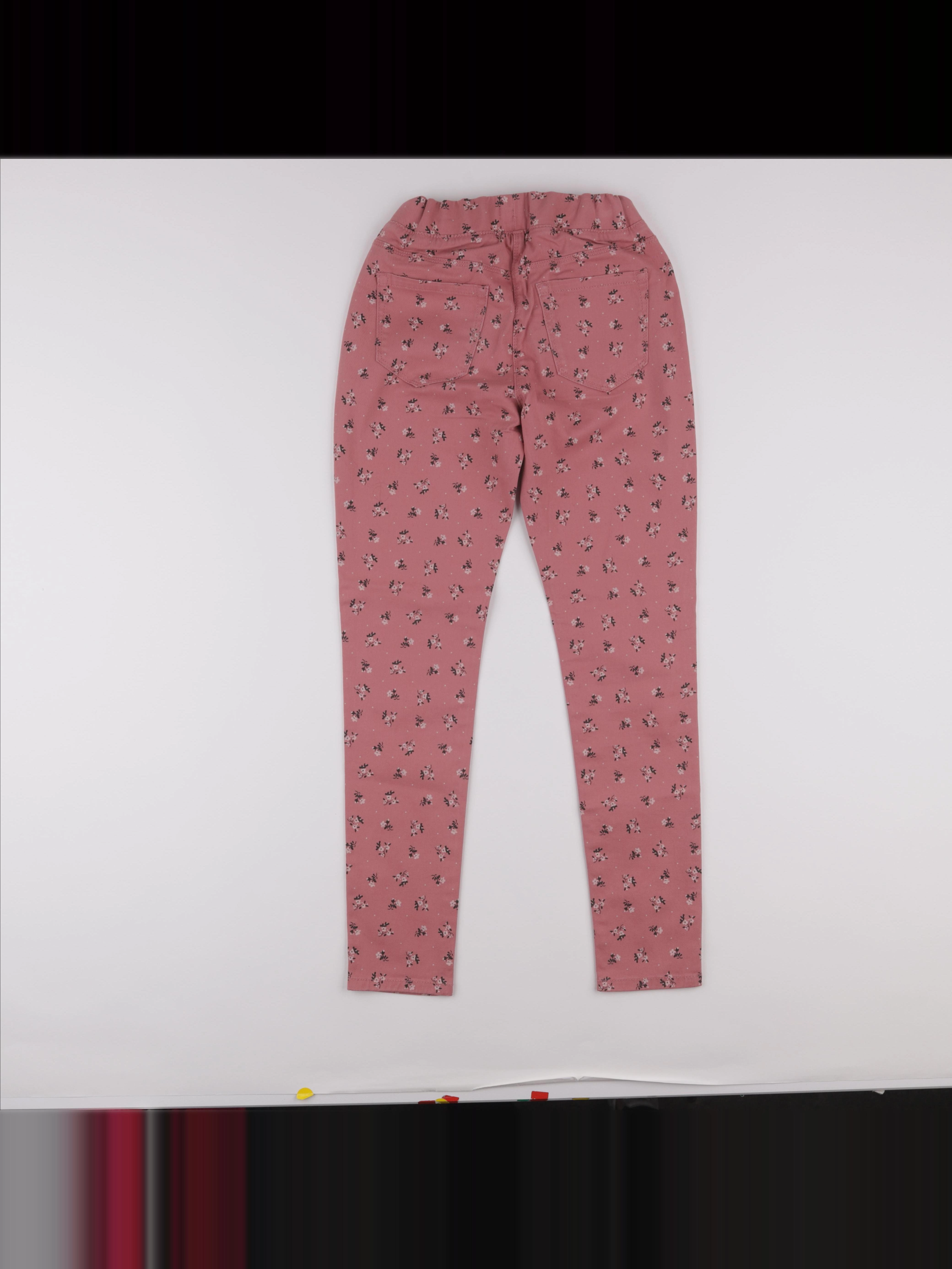 Vertbaudet - jegging rose - 12 ans