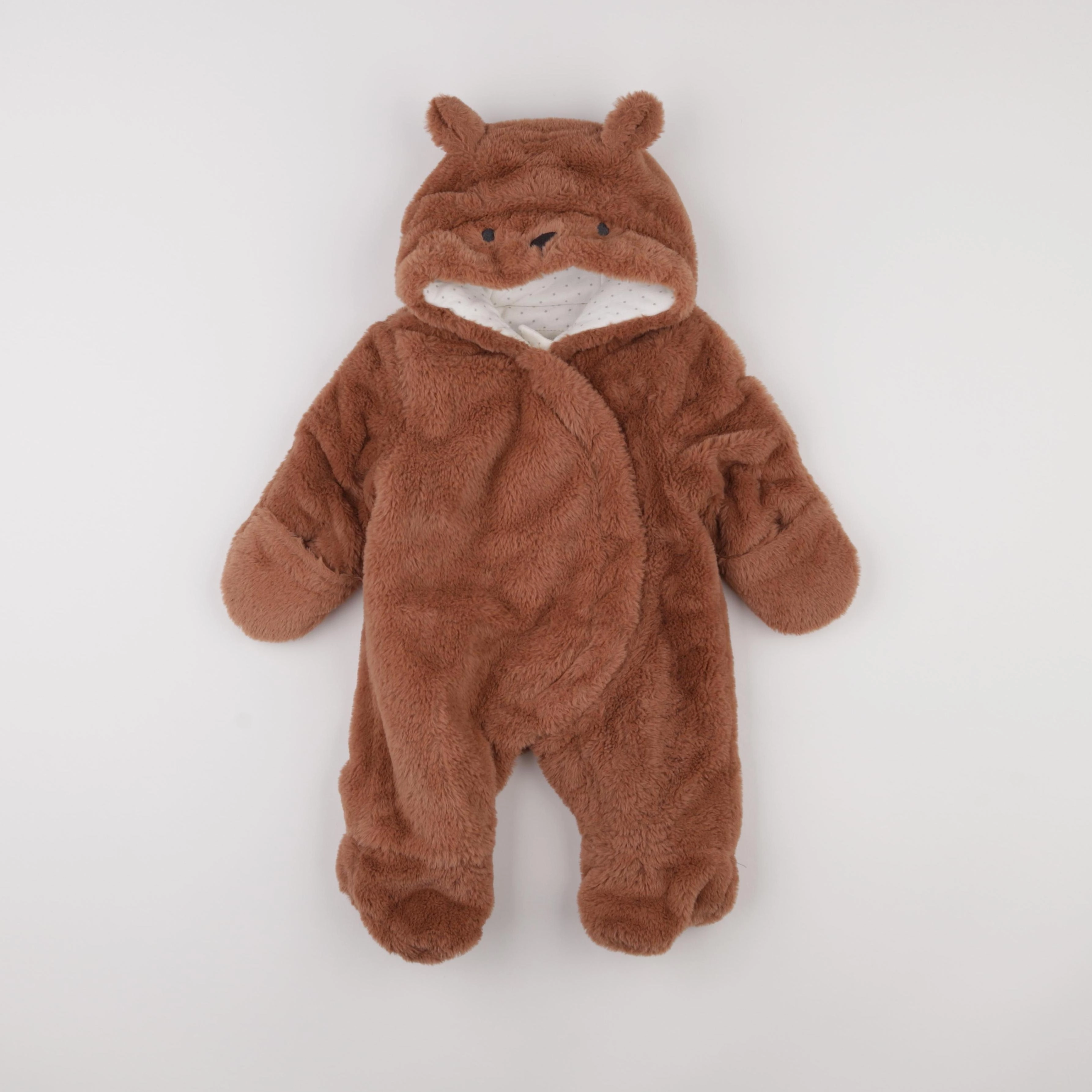 Vertbaudet - combi-pilote marron - 3 mois