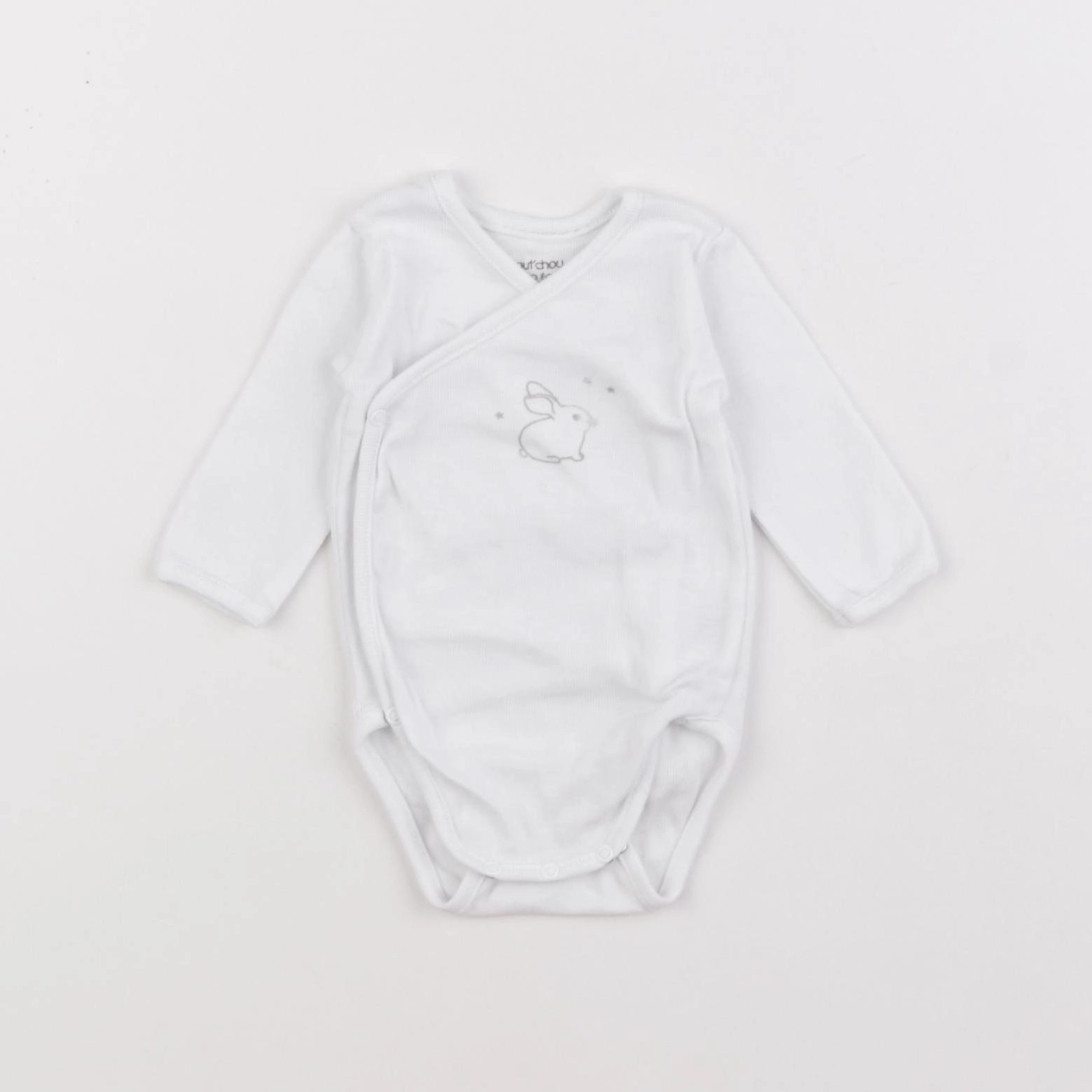 Boutchou - body blanc - 0 mois