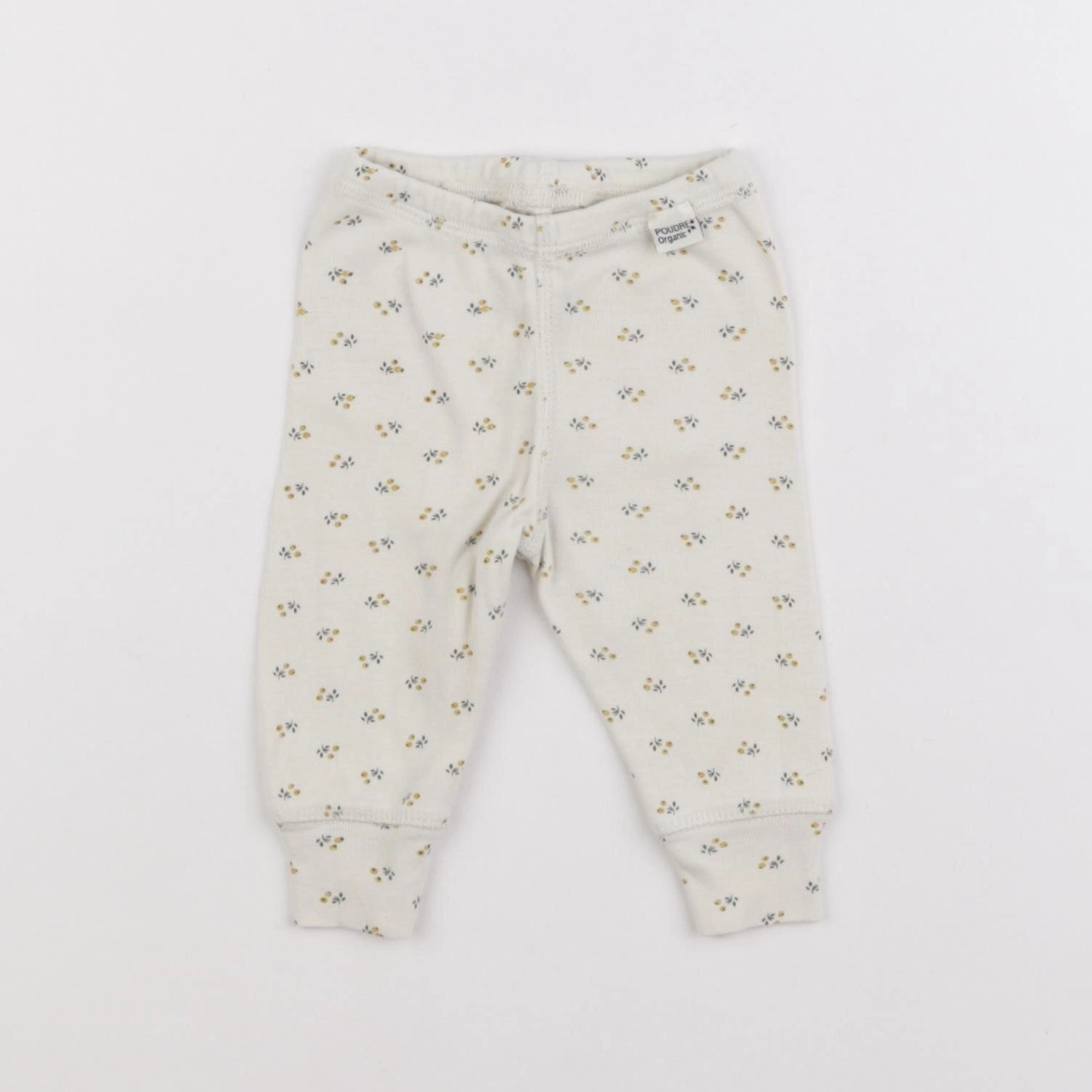 Poudre Organic - legging beige - 1 mois