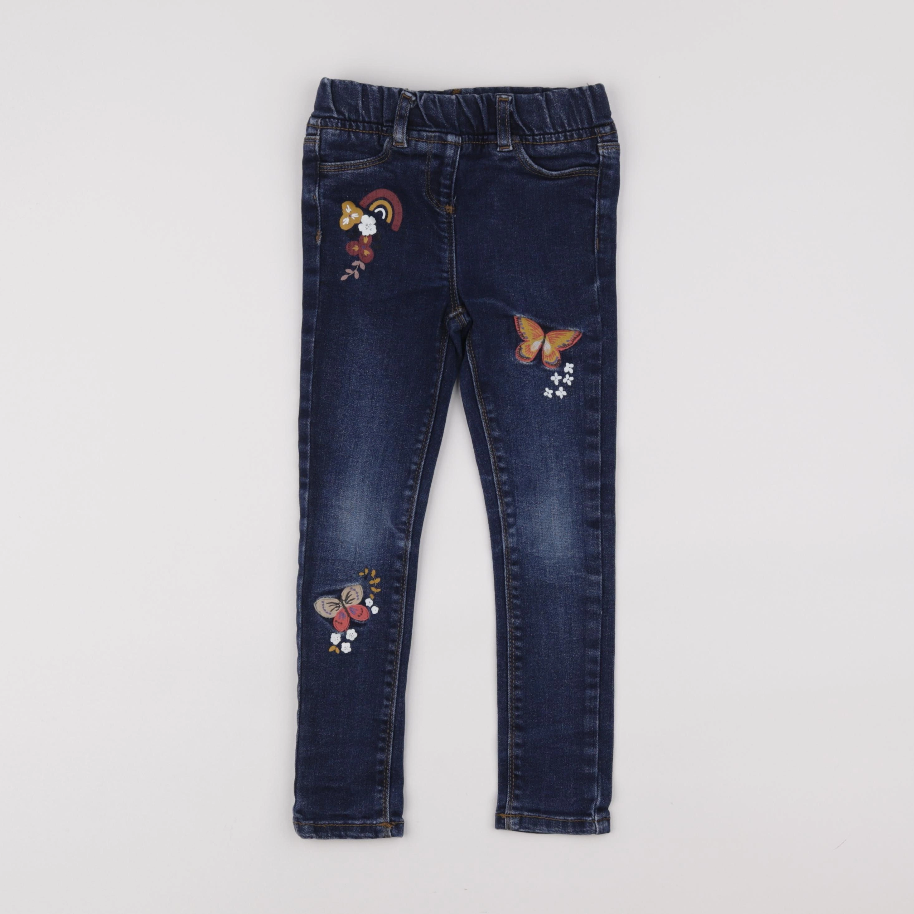Vertbaudet - jegging bleu - 5 ans