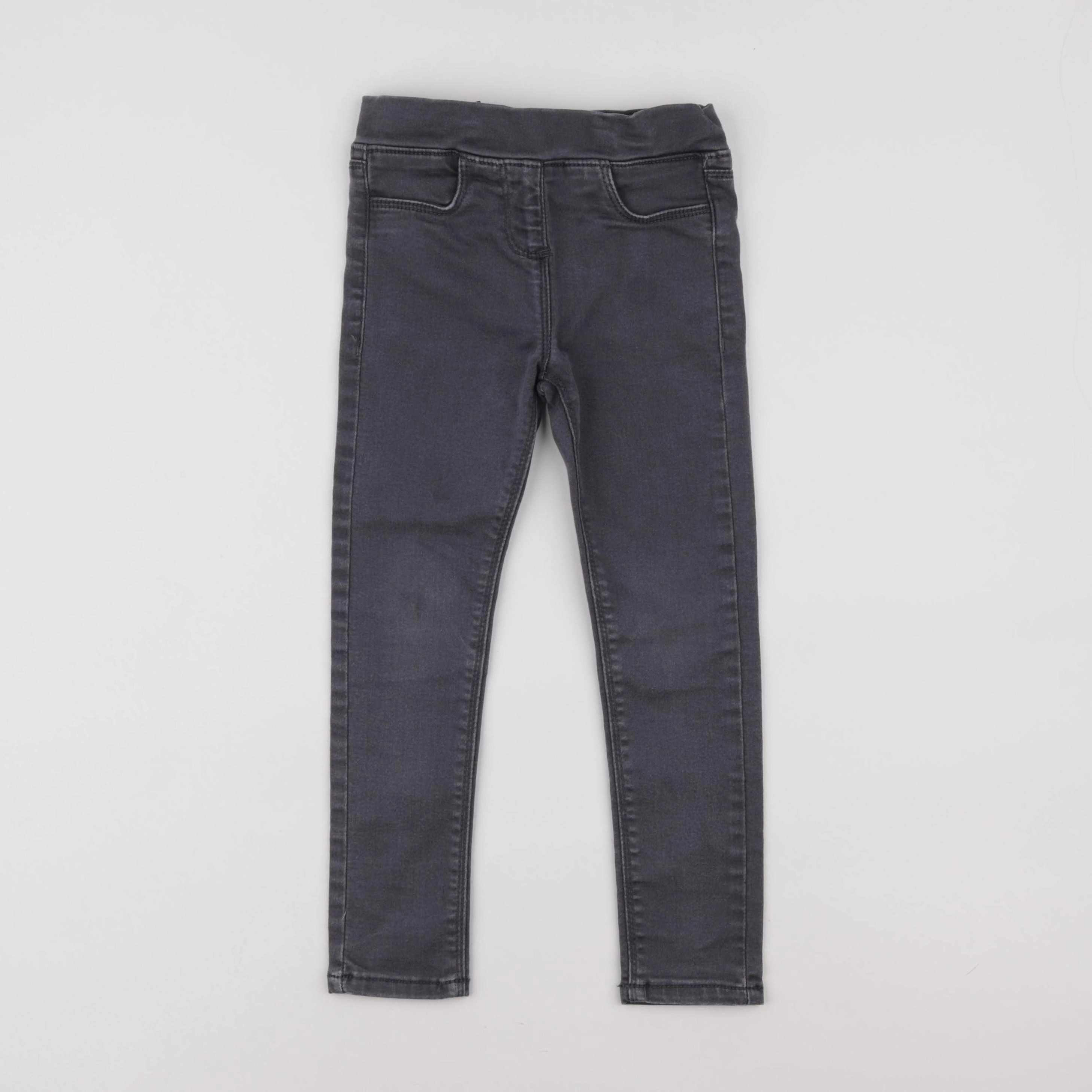 Vertbaudet - jegging gris - 5 ans