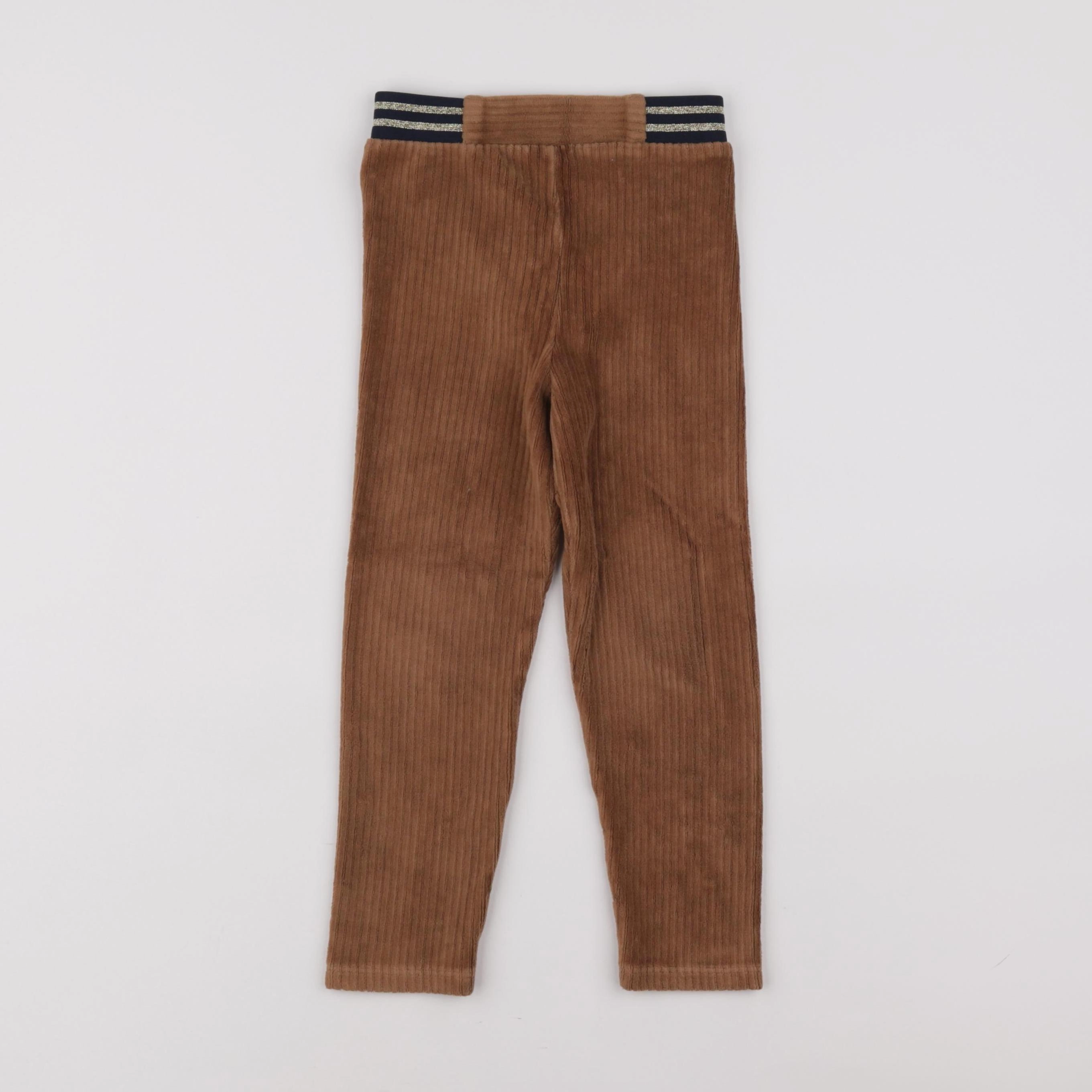 Vertbaudet - legging marron - 4 ans