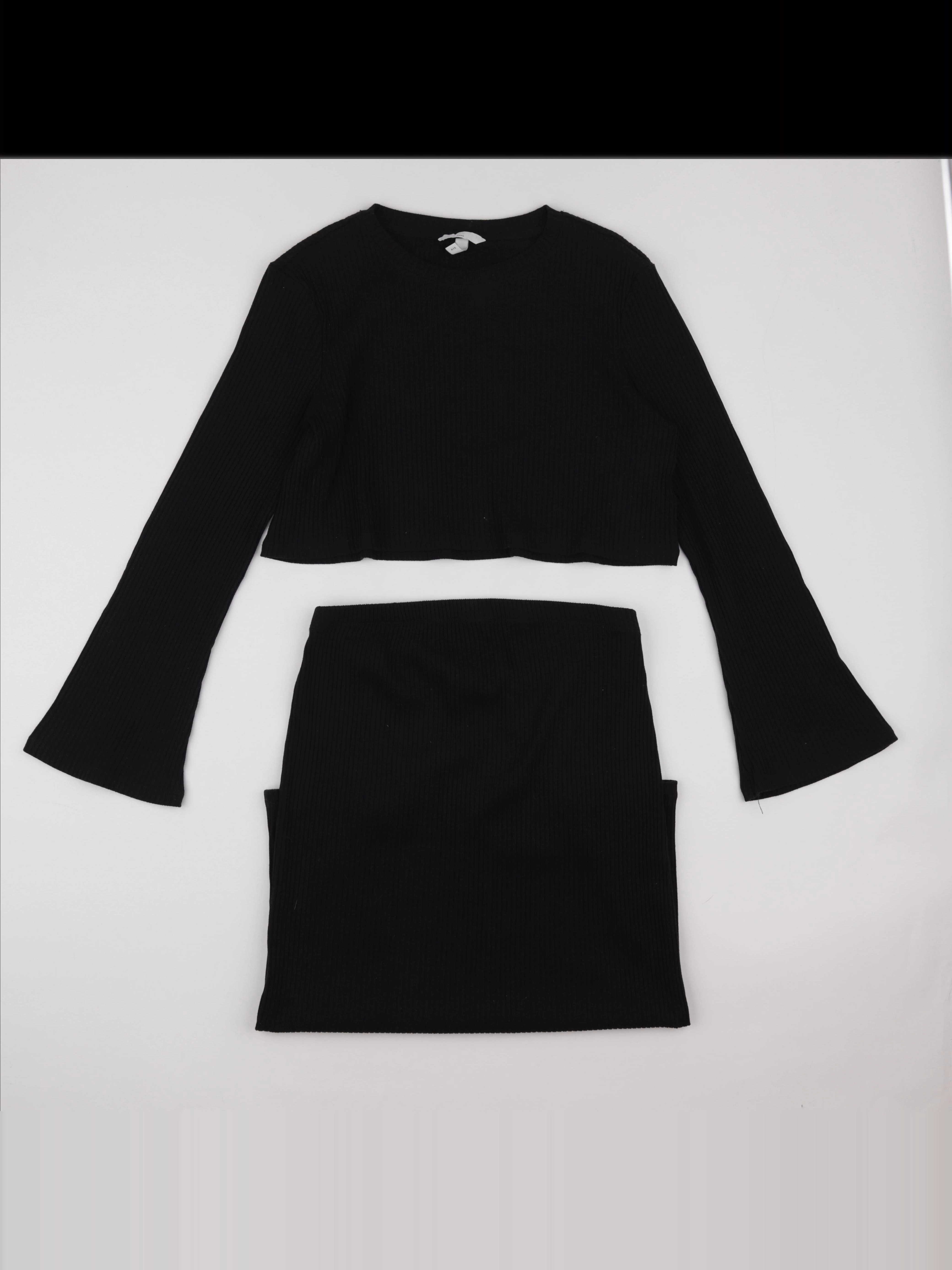 H&M - ensemble 2 pièces grossesse noir - 38