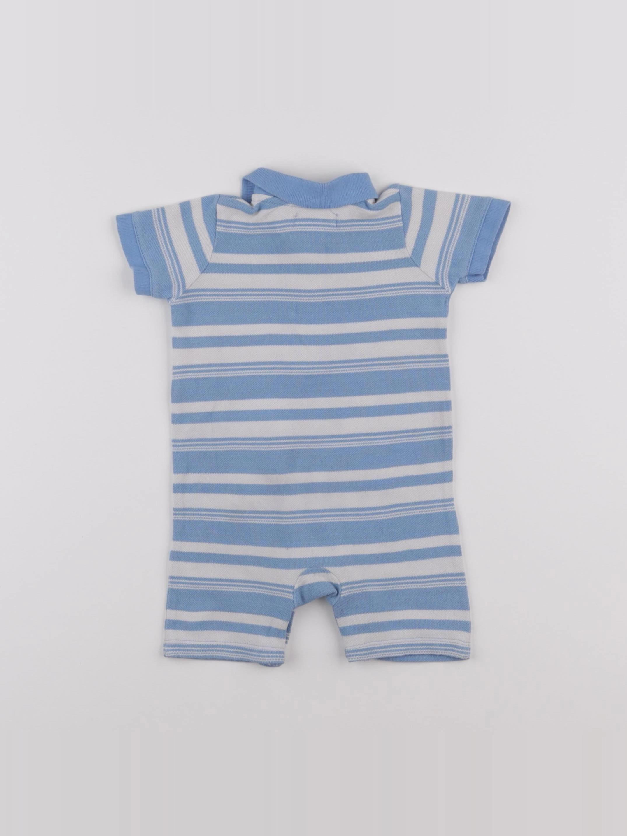 Ralph Lauren - combinaison blanc, bleu - 6 mois