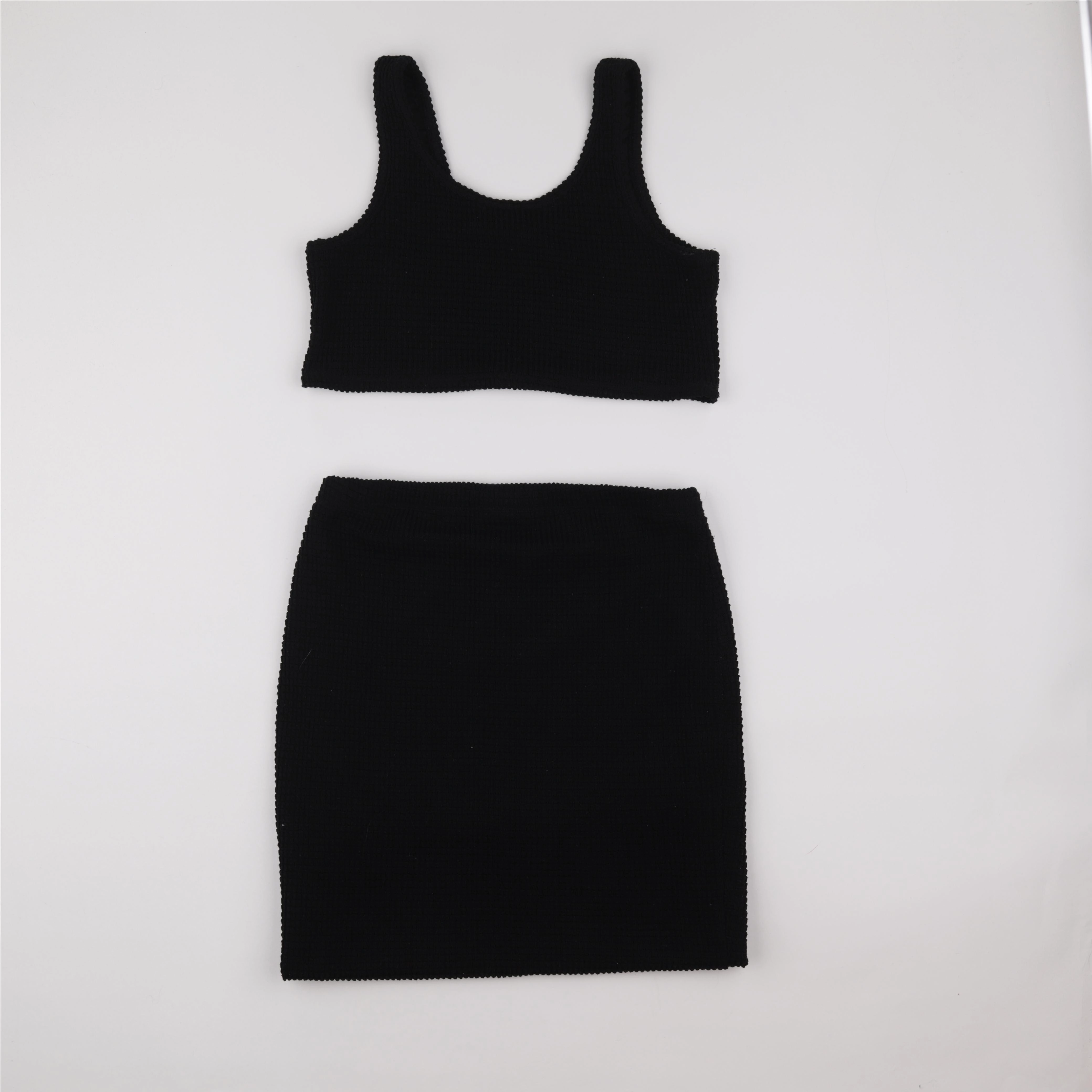 H&M - enemble 2 pieces, grossesse noir - 38