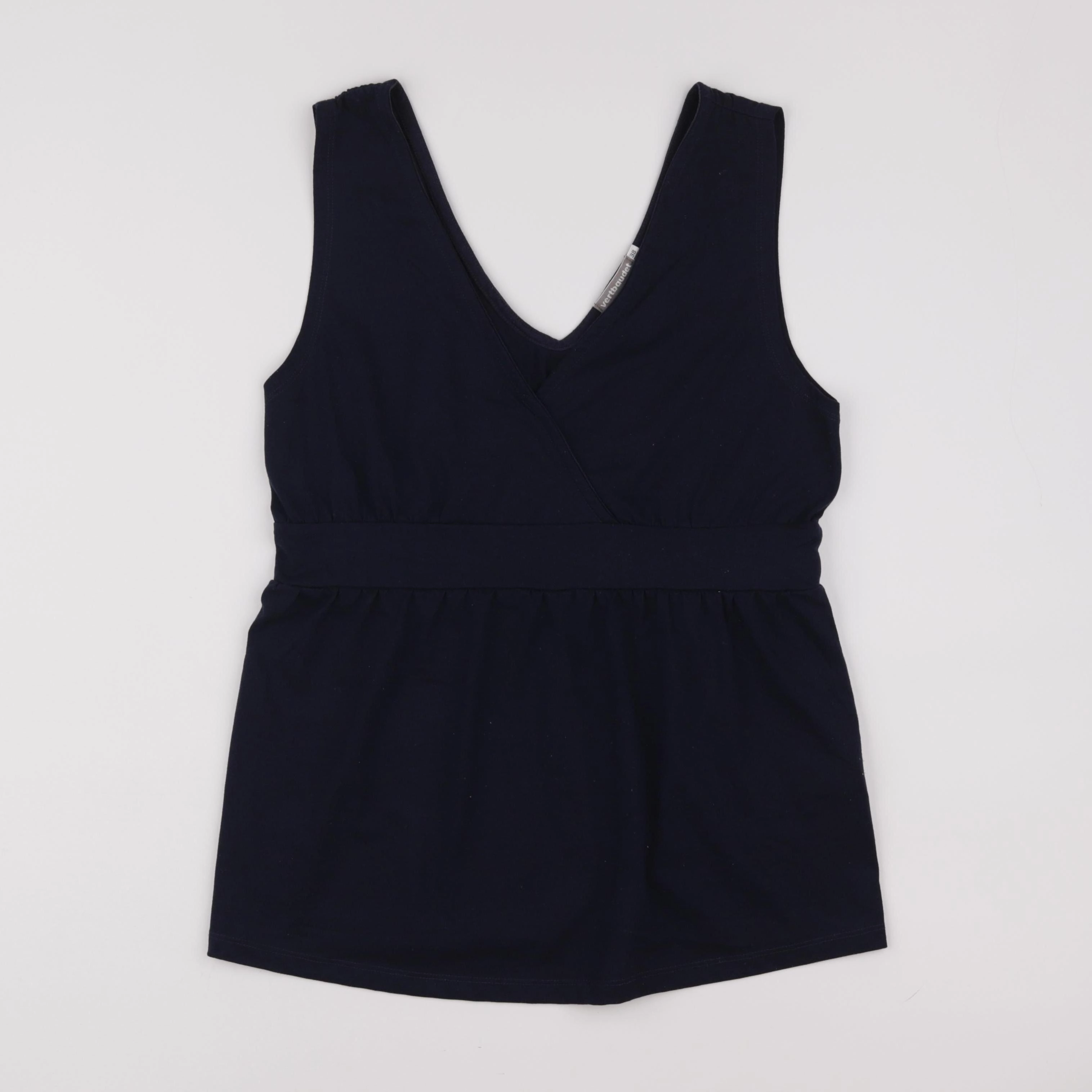 Vertbaudet - tee-shirt grossesse bleu - 38 à 40