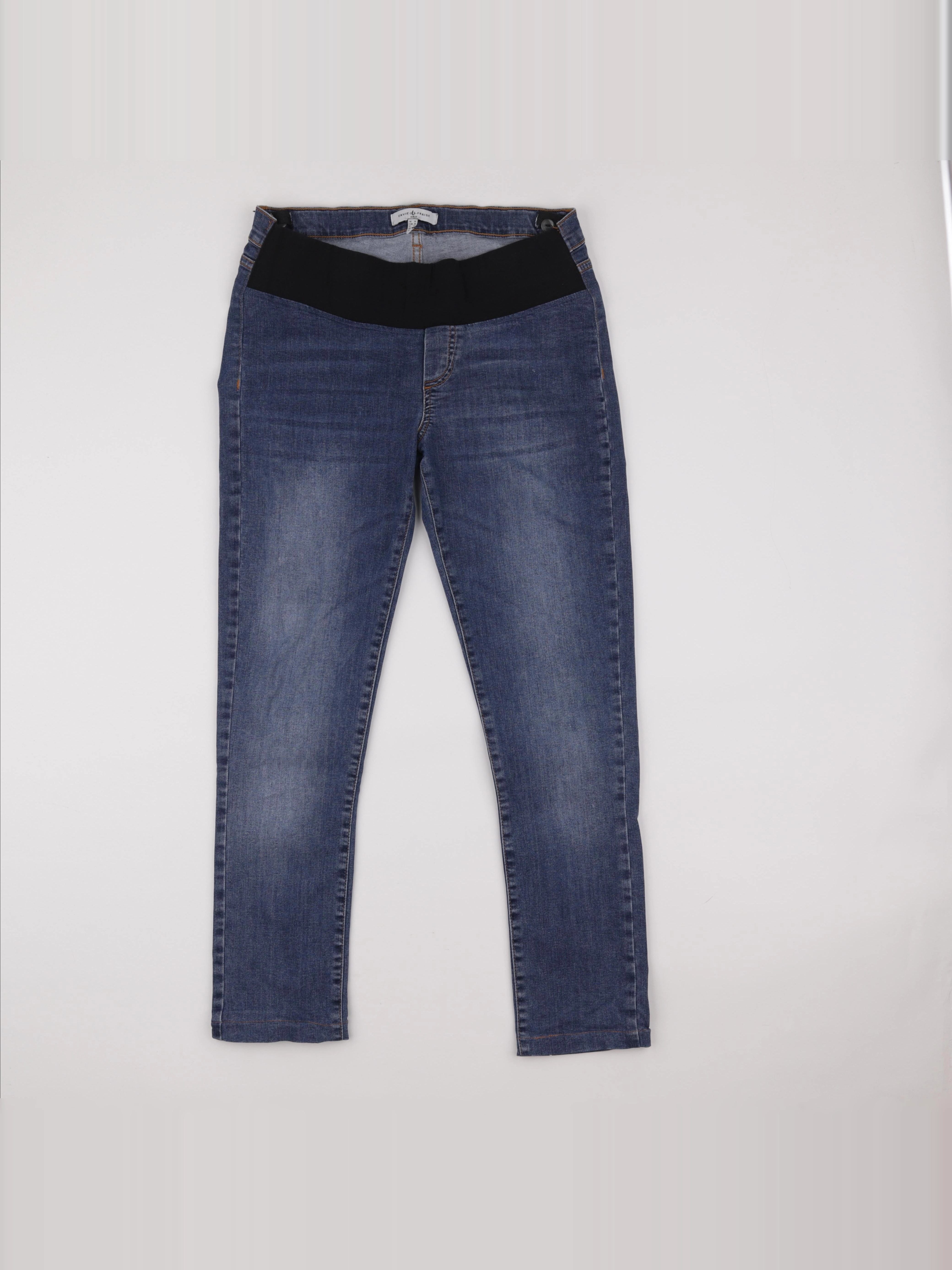 Envie de fraise - jean grossesse bleu - 38