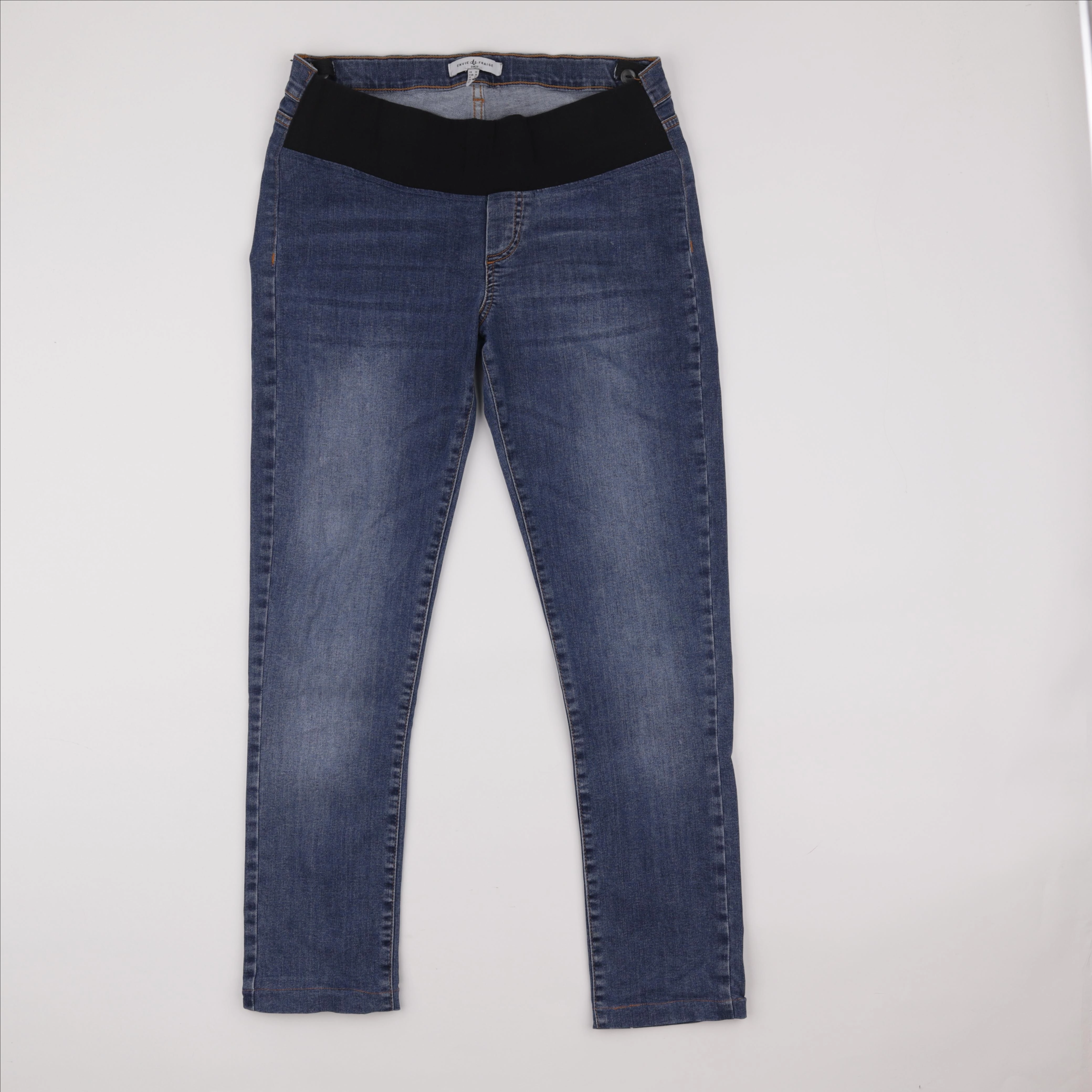 Envie de fraise - jean grossesse bleu - 38