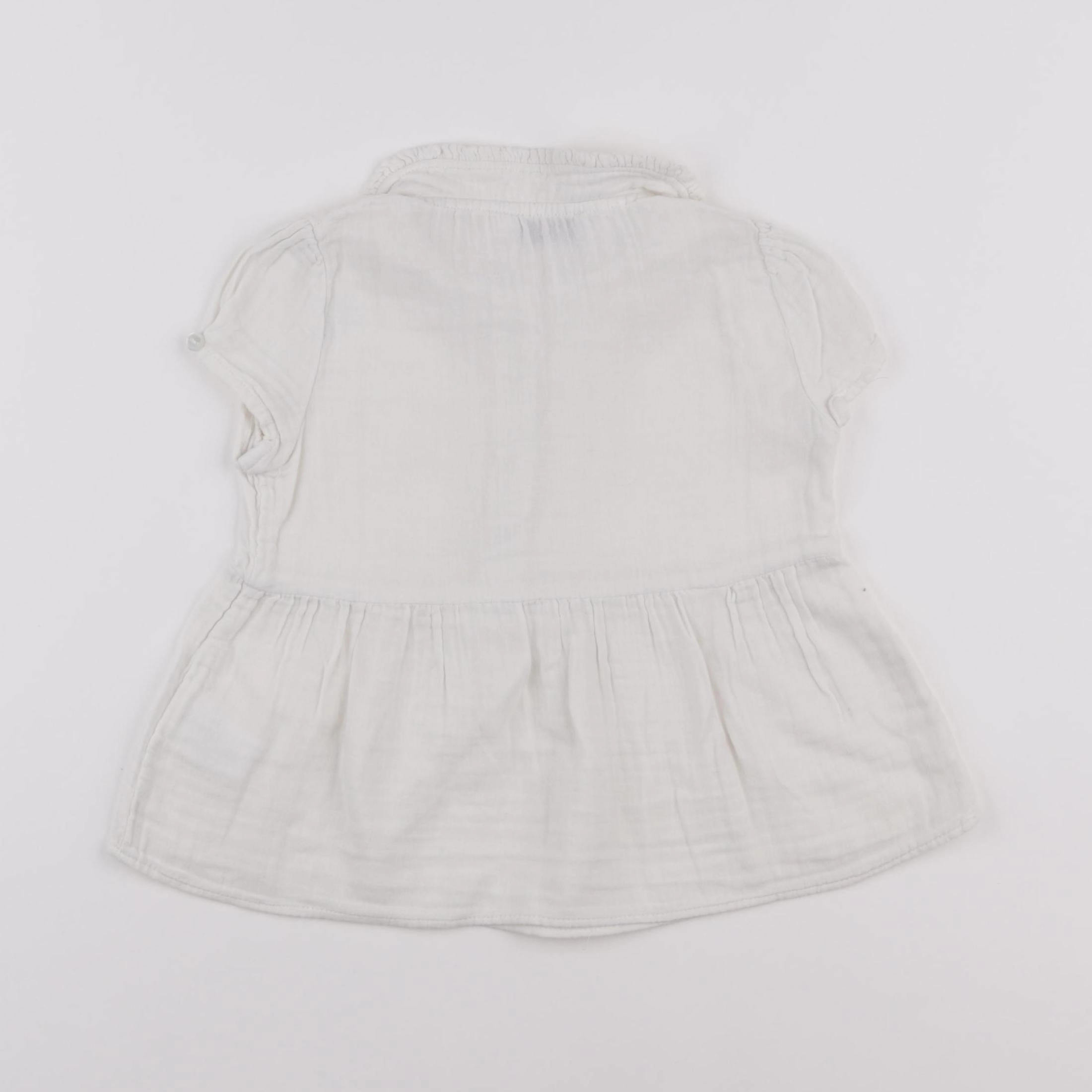Cyrillus - blouse blanc - 4 ans