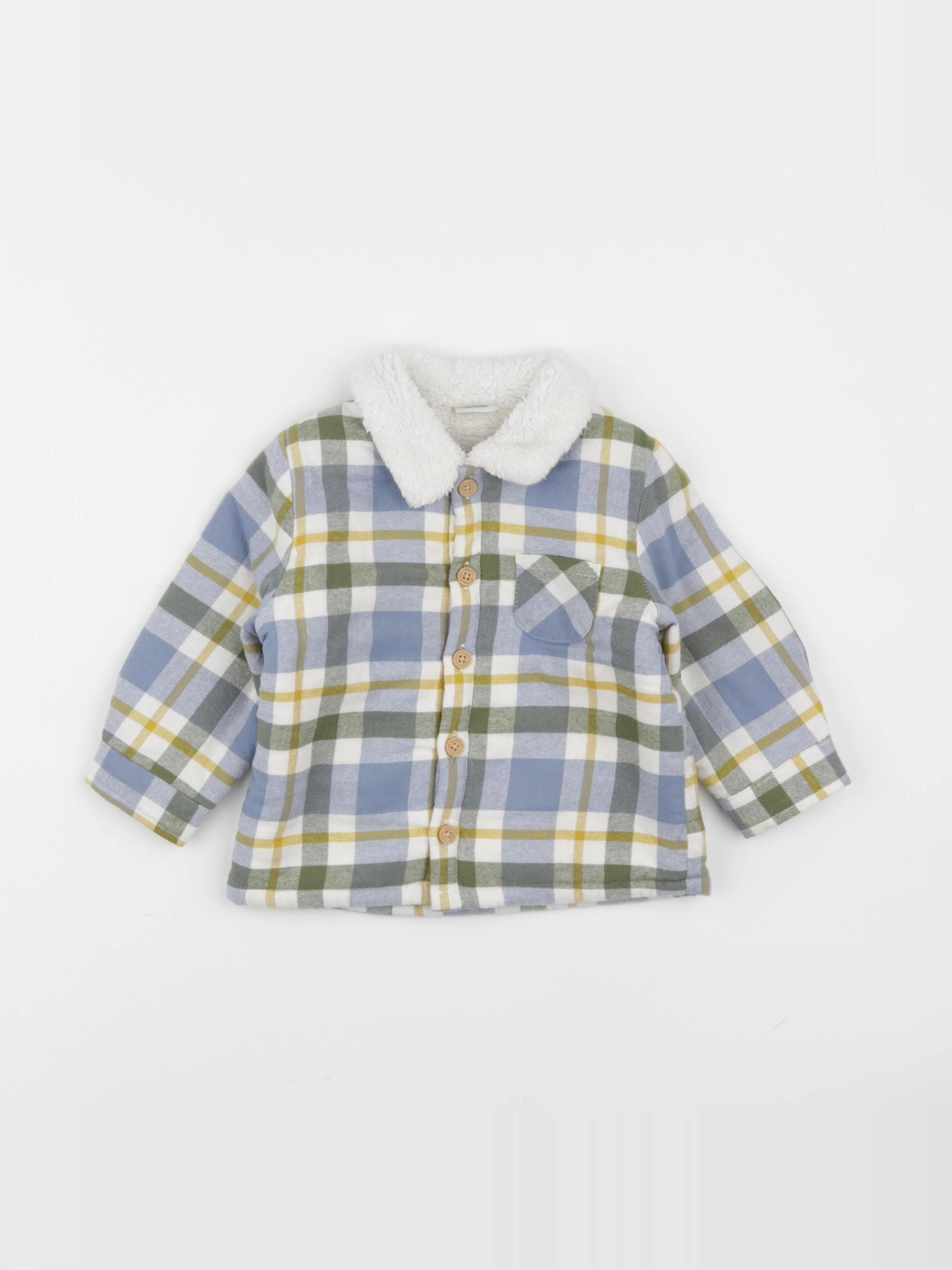 Tape à l'oeil - veste doublé multicolore - 18 mois