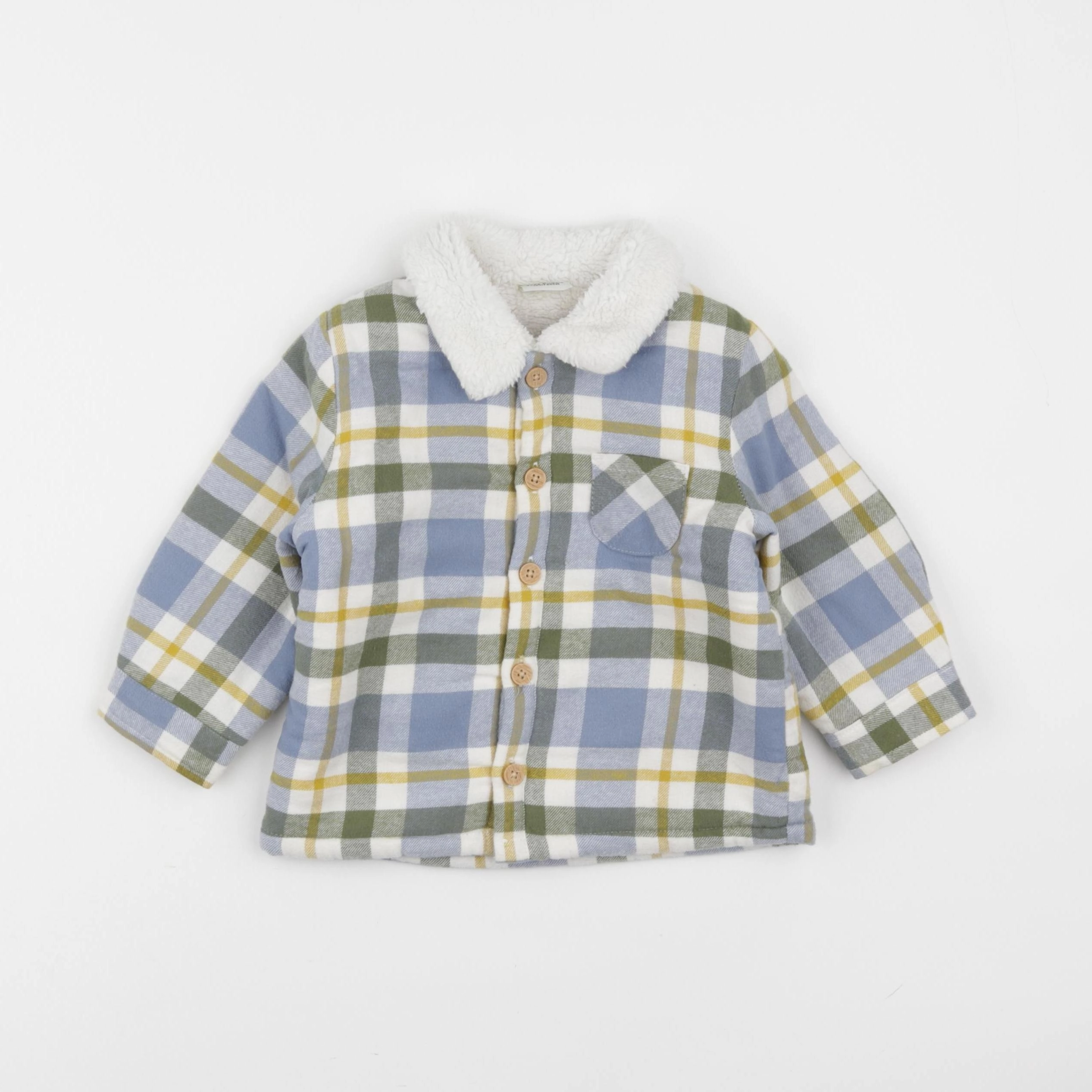Tape à l'oeil - veste doublé multicolore - 18 mois