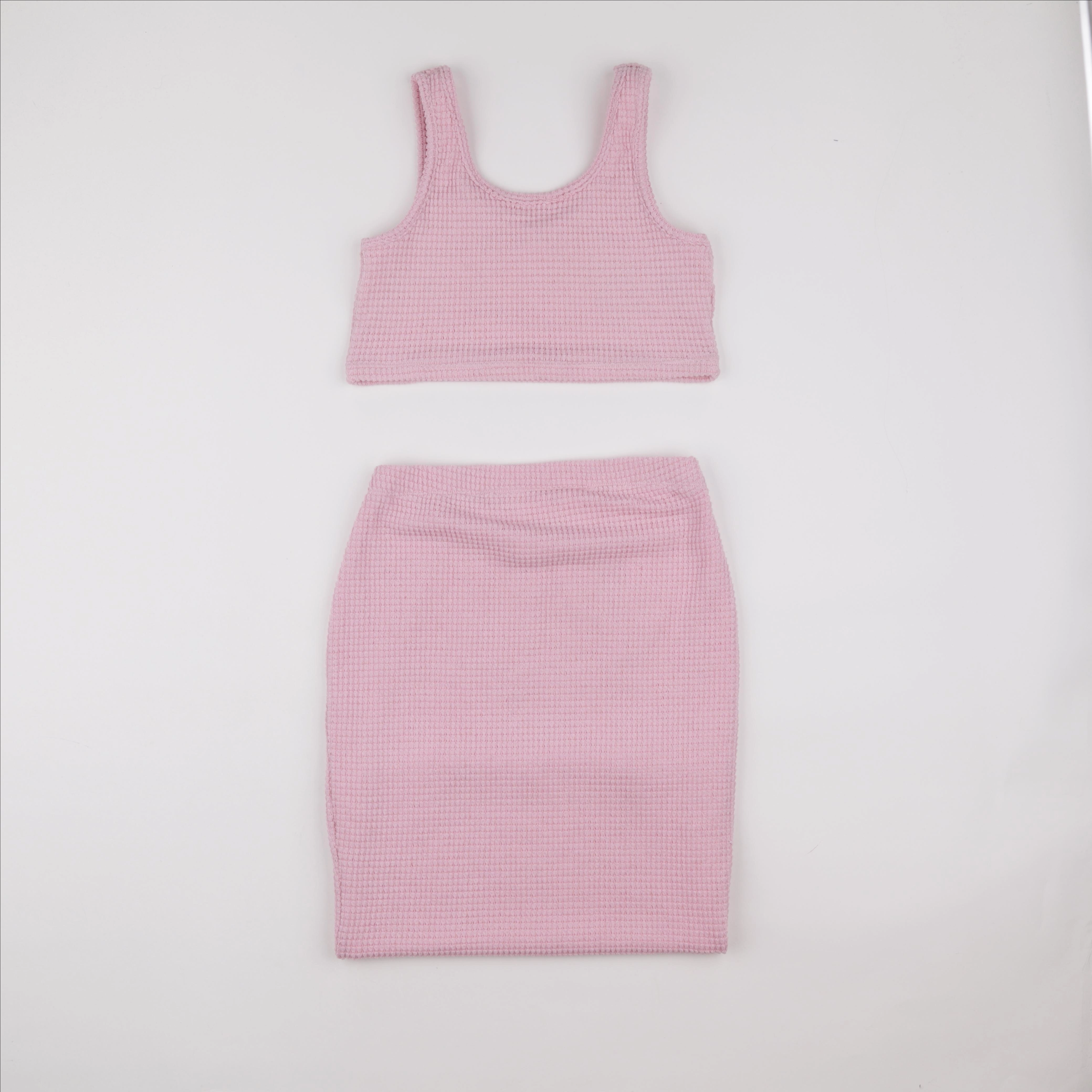 H&M - ensemble 2 pièces grossesse rose - 36