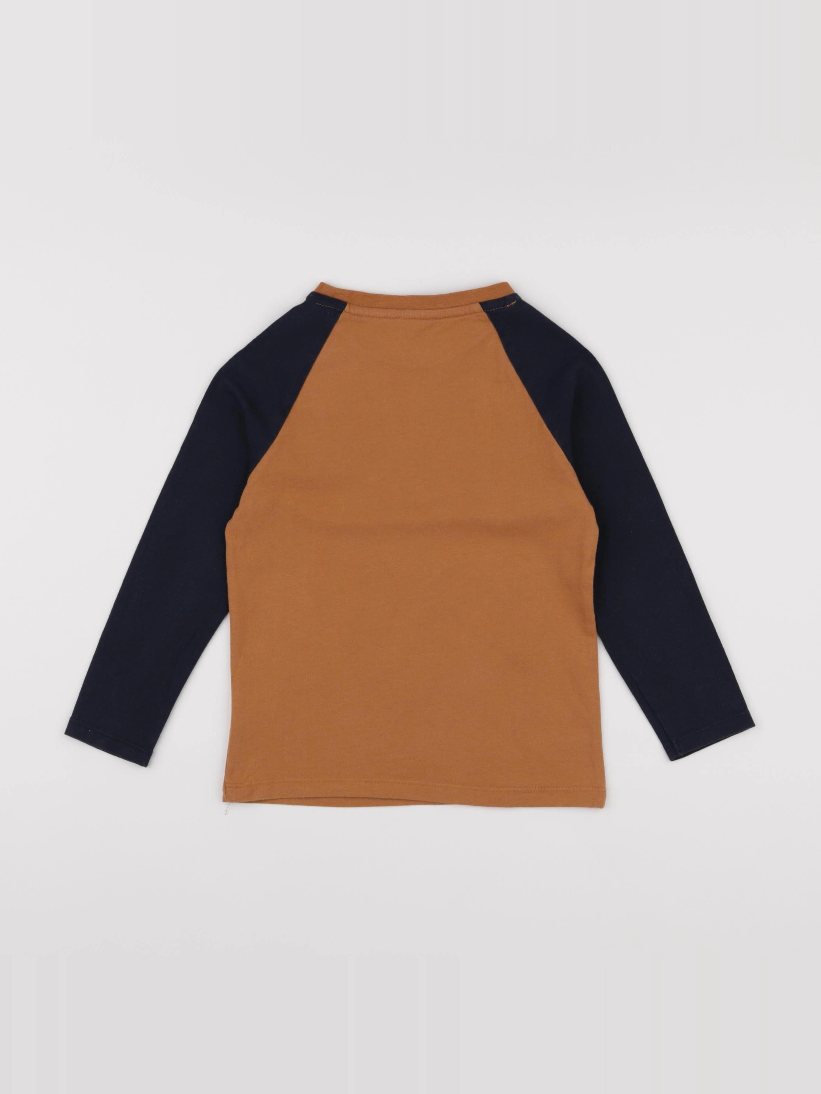 Little Cigogne - tee-shirt orange - 5 ans