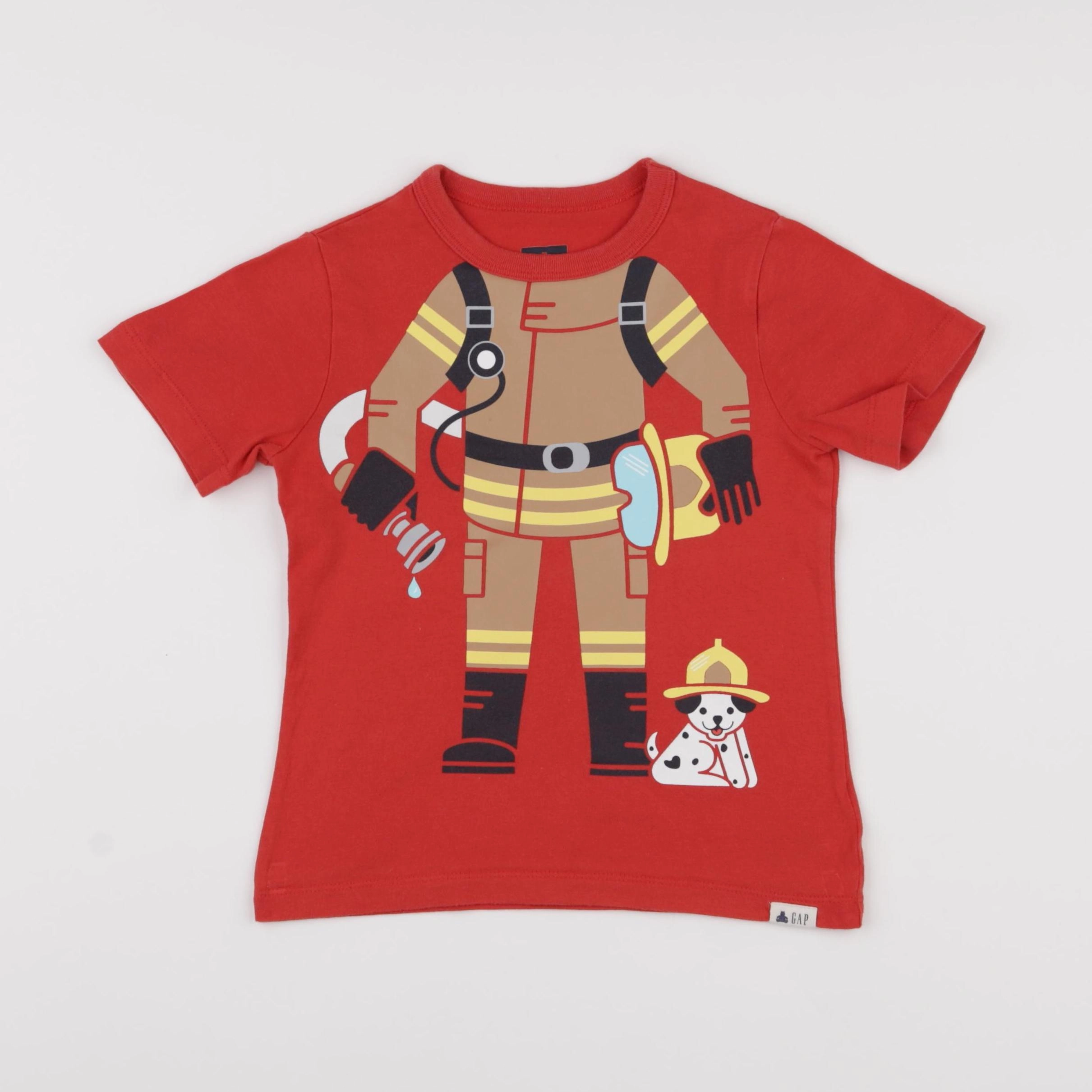 GAP - tee-shirt rouge - 4 ans