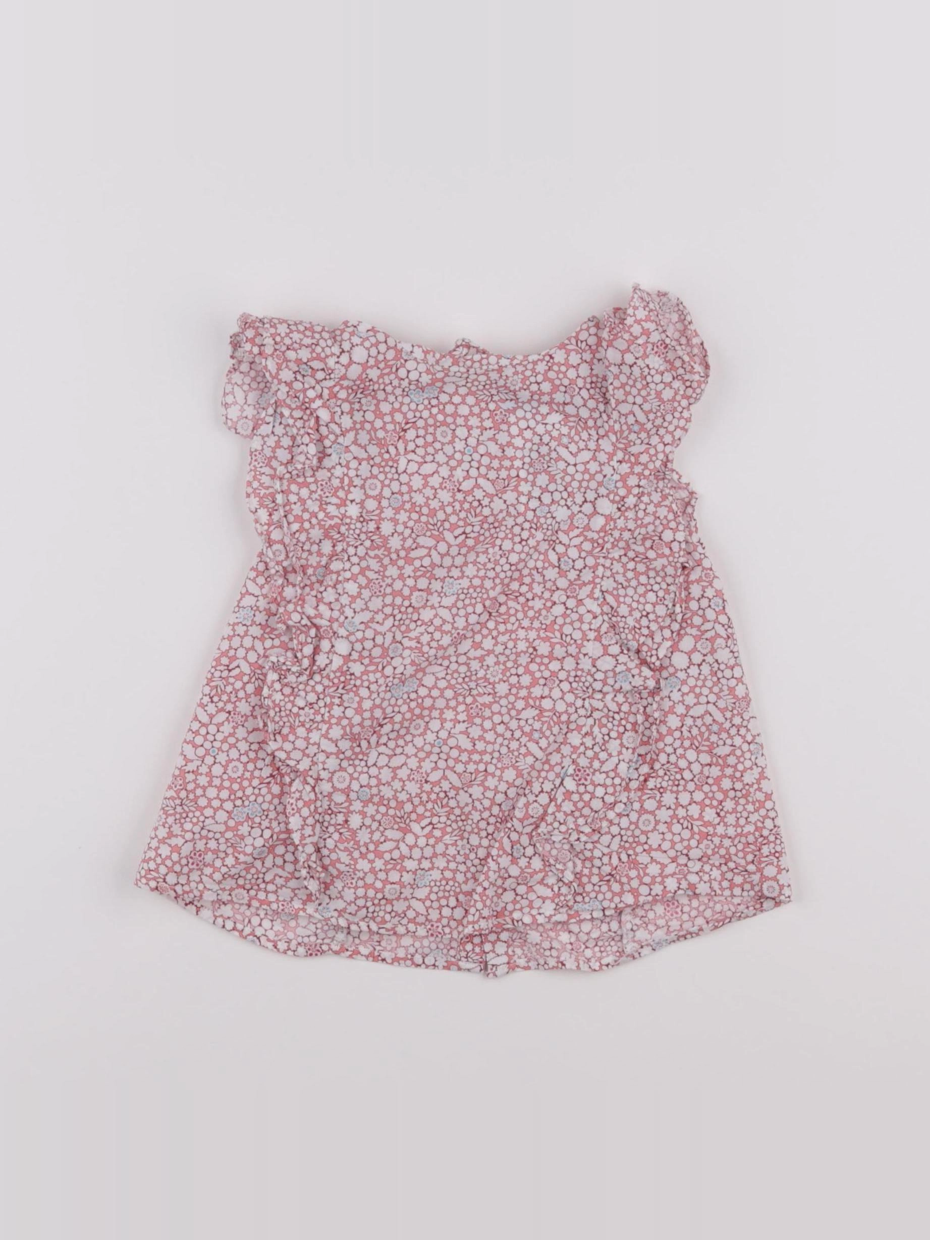 Jacadi - blouse liberty rose - 24 mois