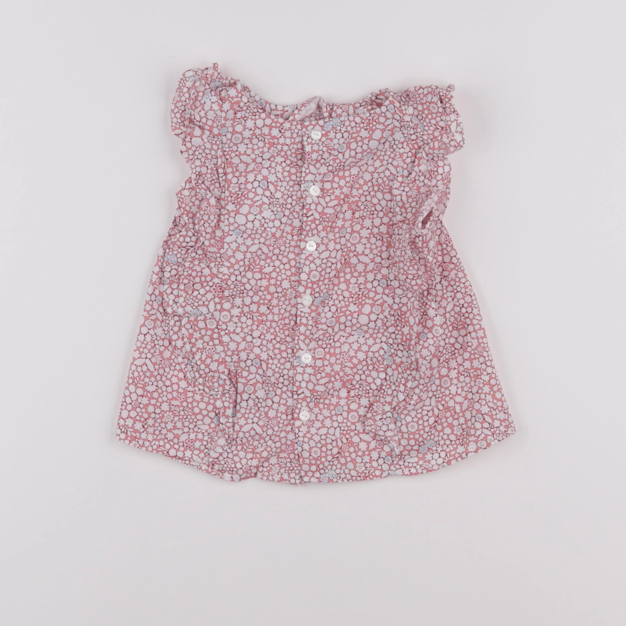 Jacadi - blouse liberty rose - 24 mois