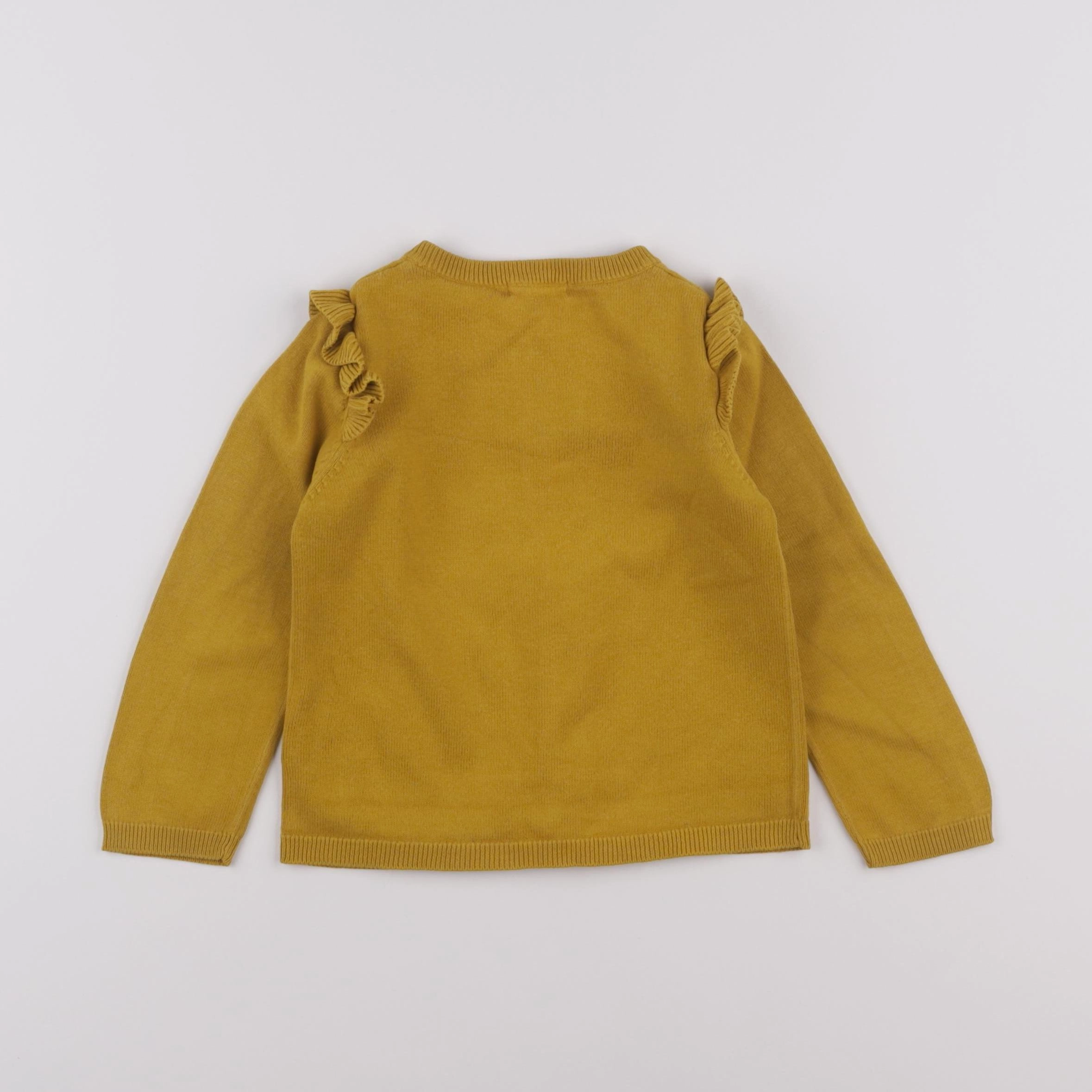 Little Cigogne - gilet jaune - 3 ans