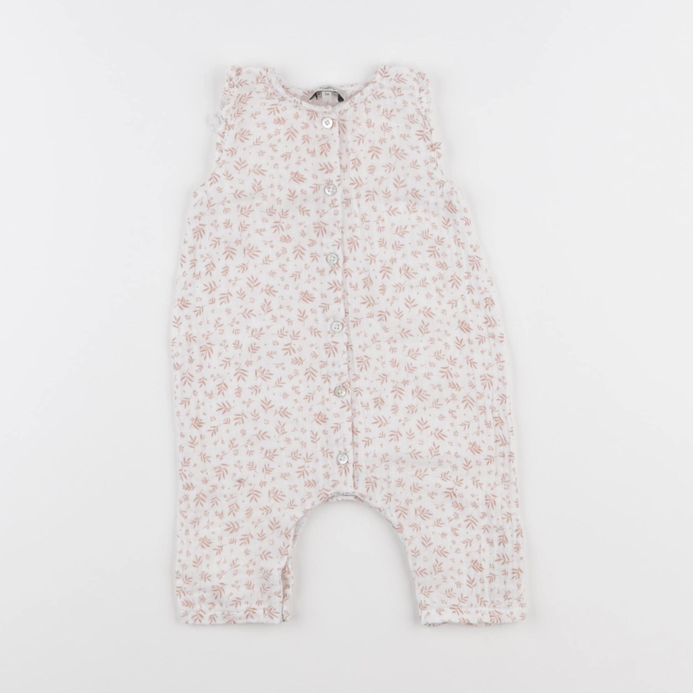 Natalys - combinaison multicolore - 3 mois