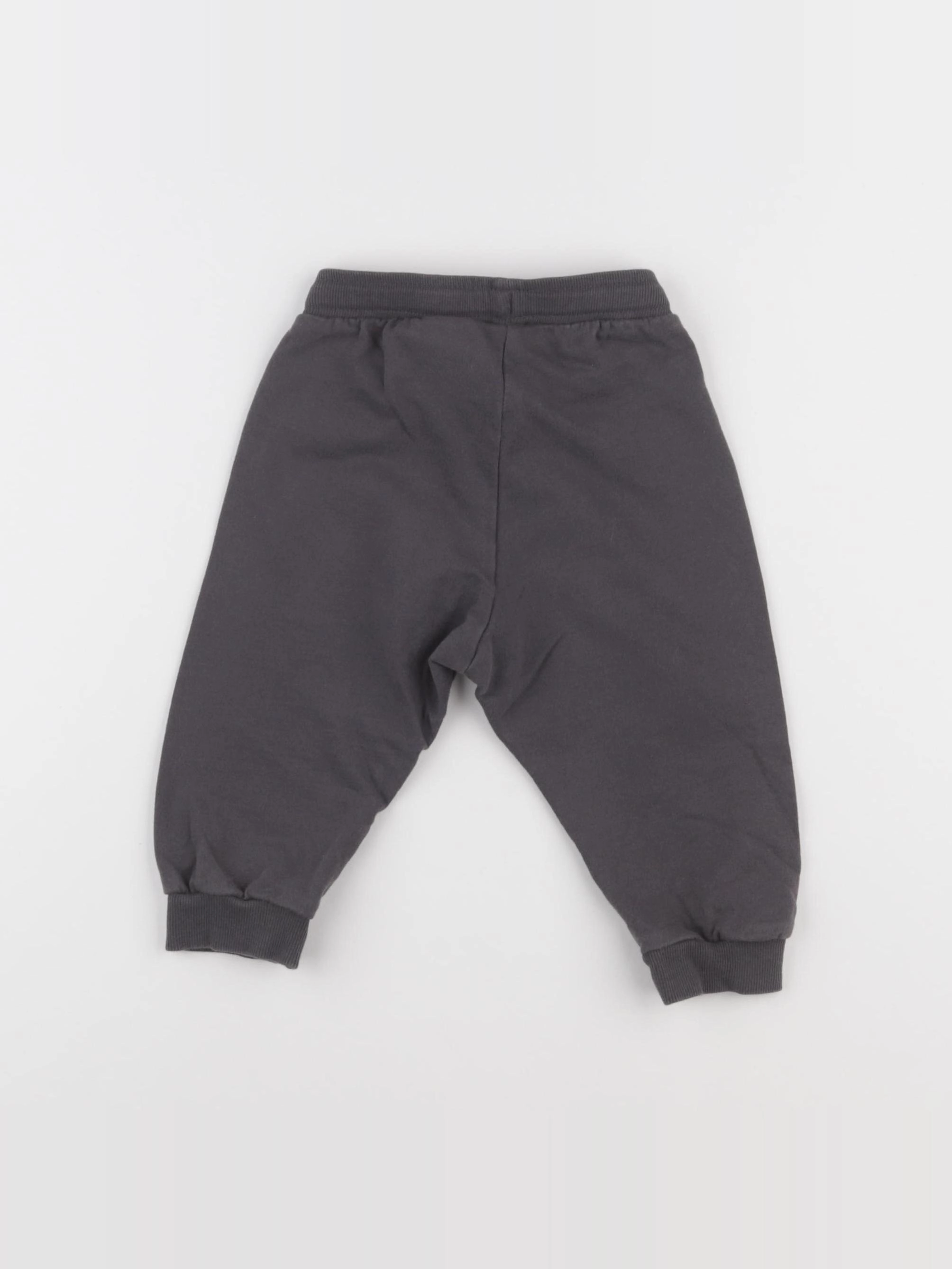 H&M - jogging gris - 9/12 mois