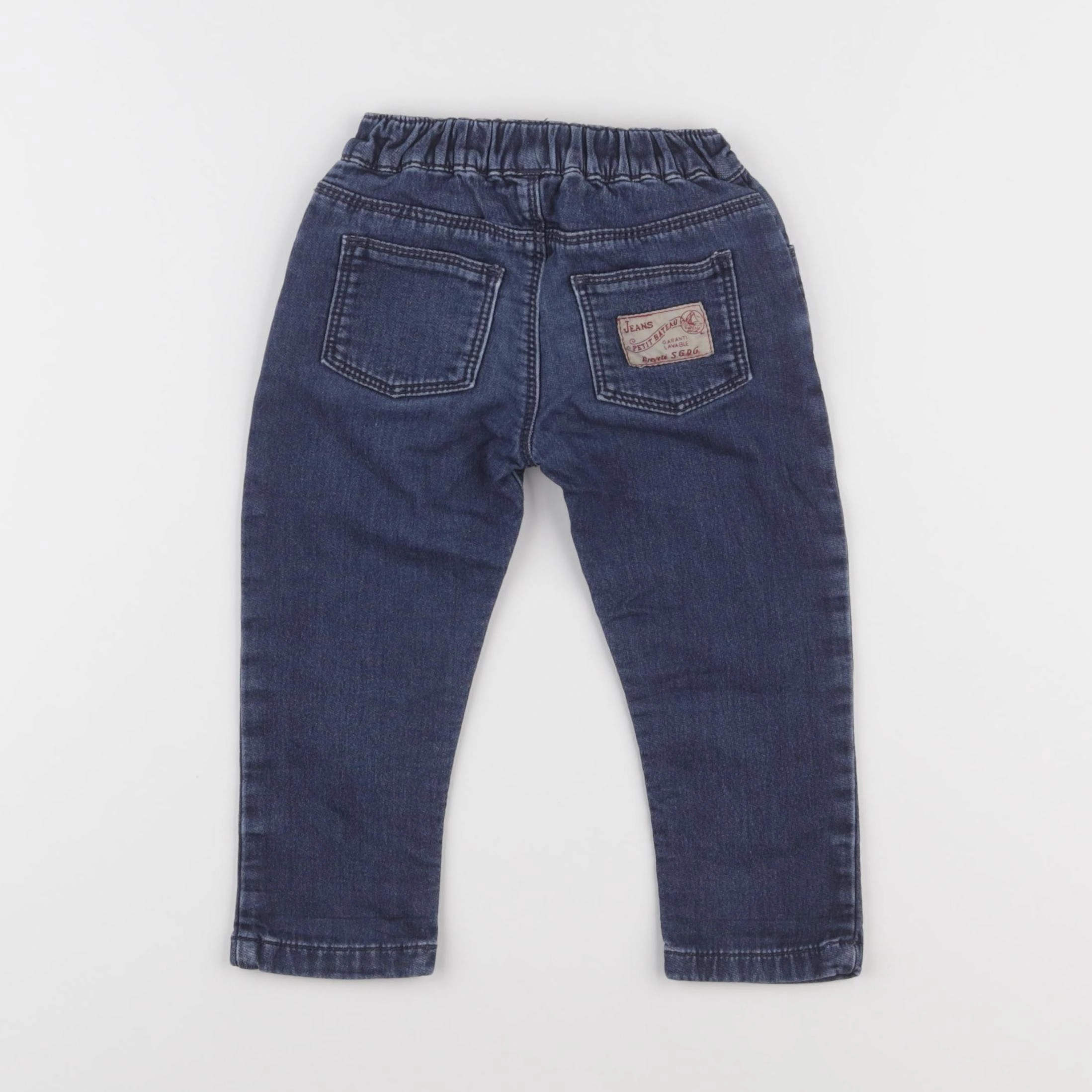 Petit Bateau - jean bleu - 18 mois