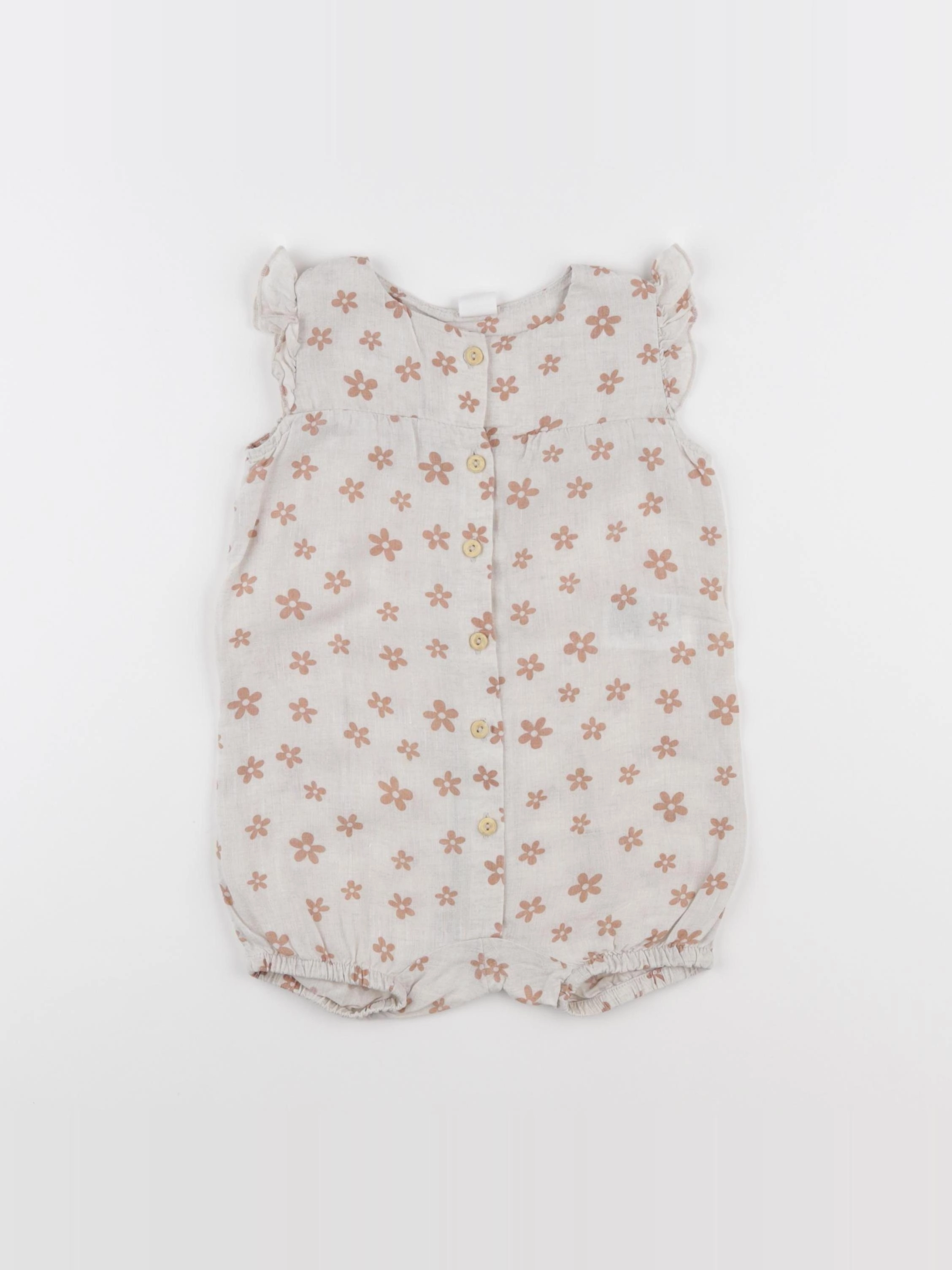 H&M - combinaison multicolore - 9/12 mois