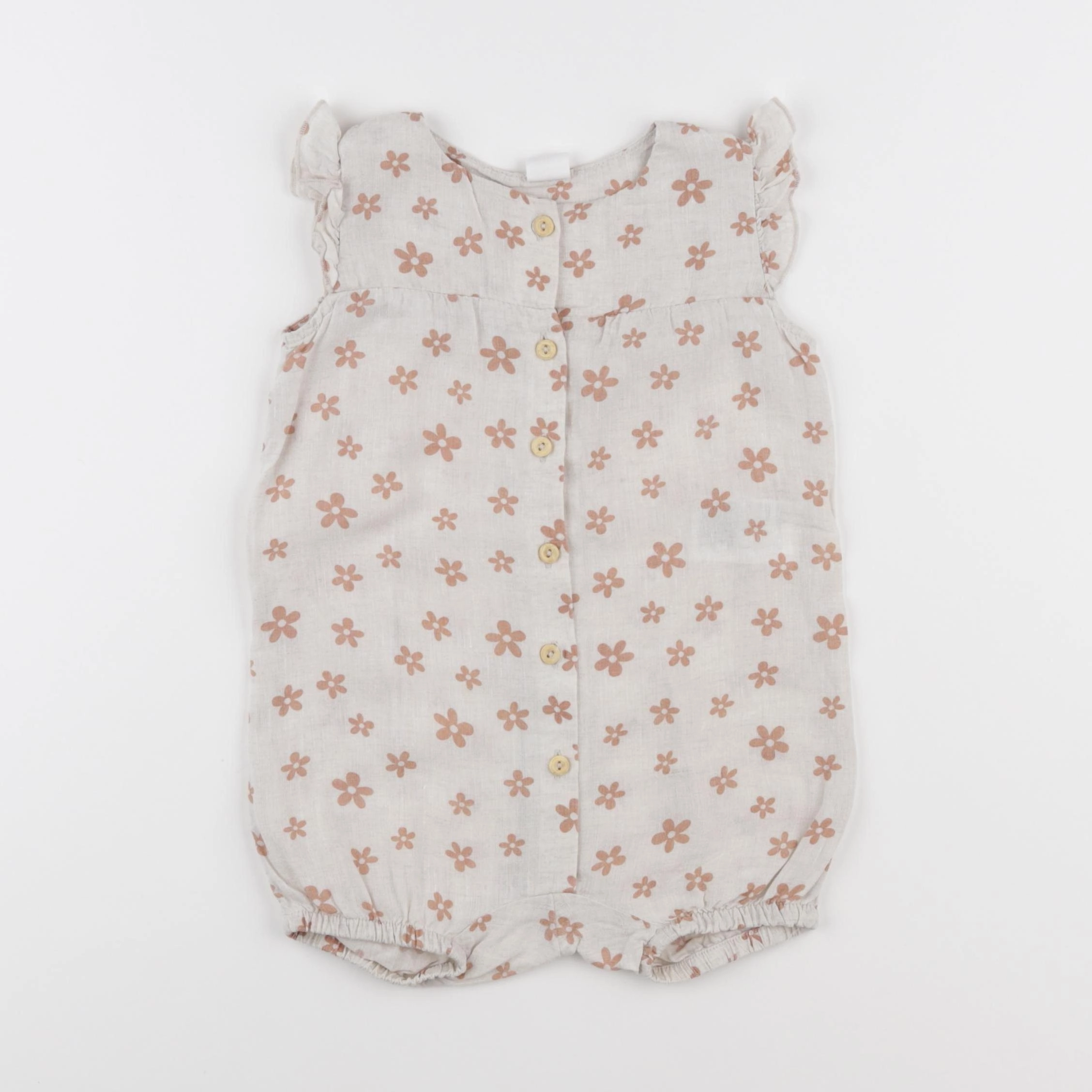 H&M - combinaison multicolore - 9/12 mois