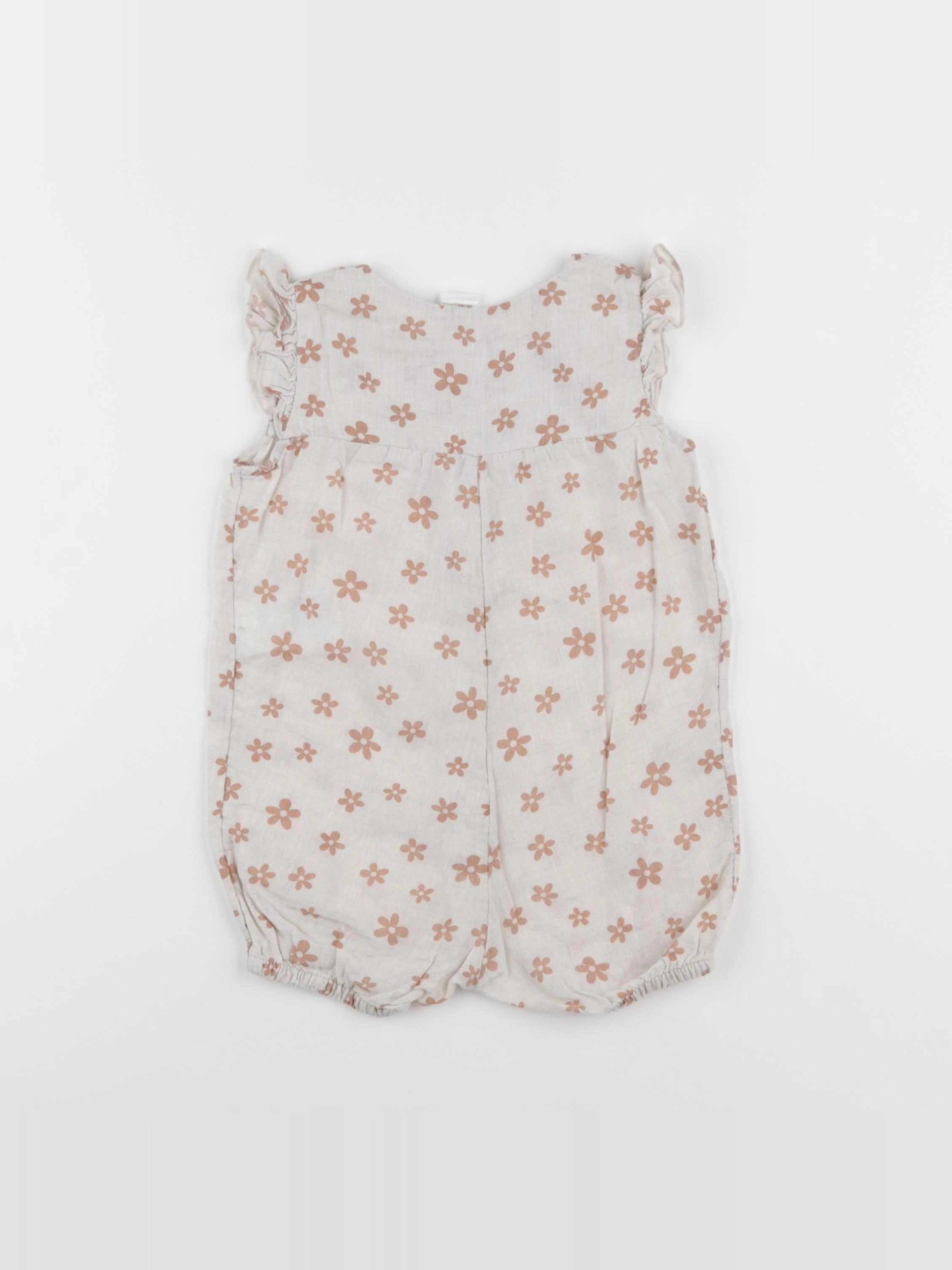 H&M - combinaison multicolore - 9/12 mois