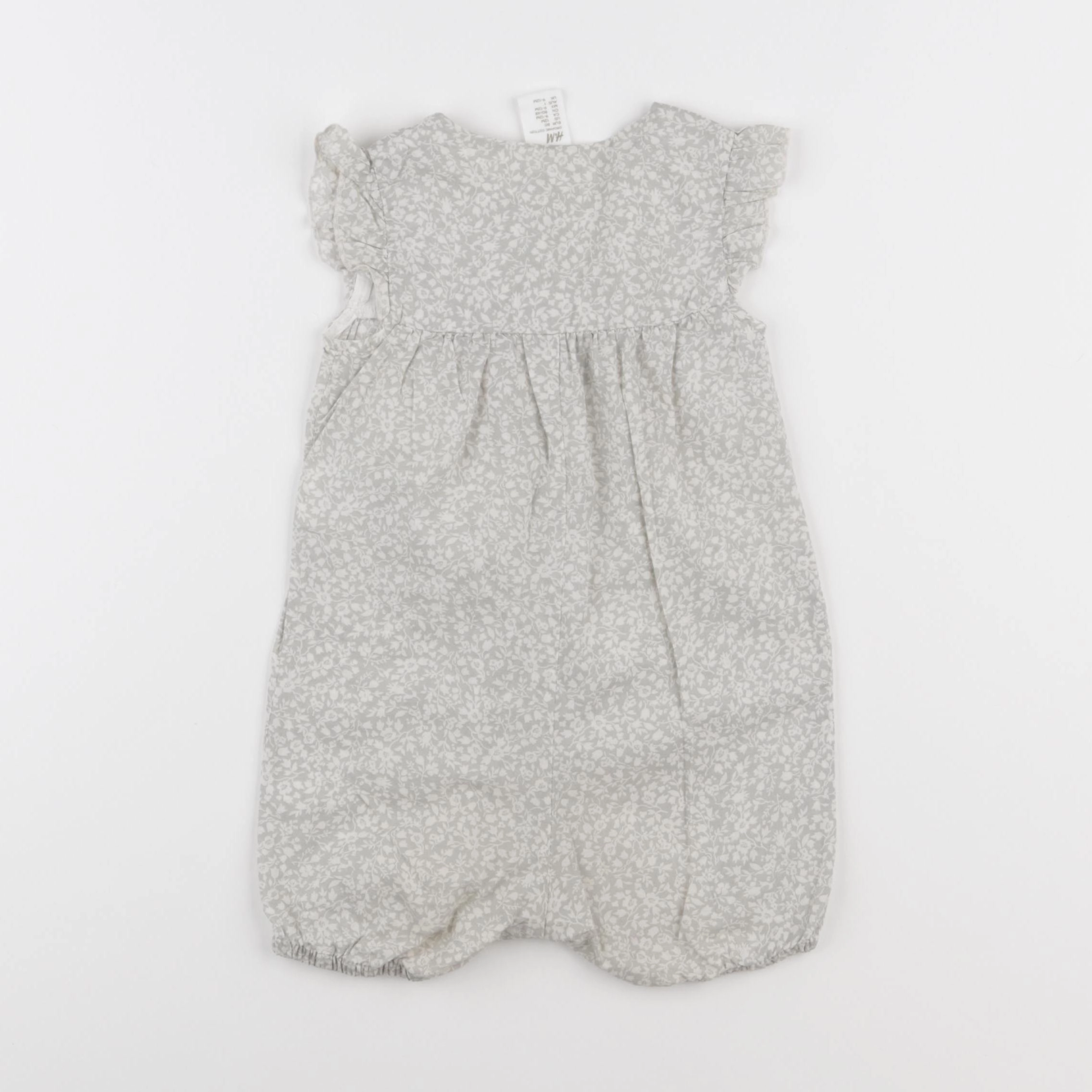 H&M - combinaison vert - 9/12 mois