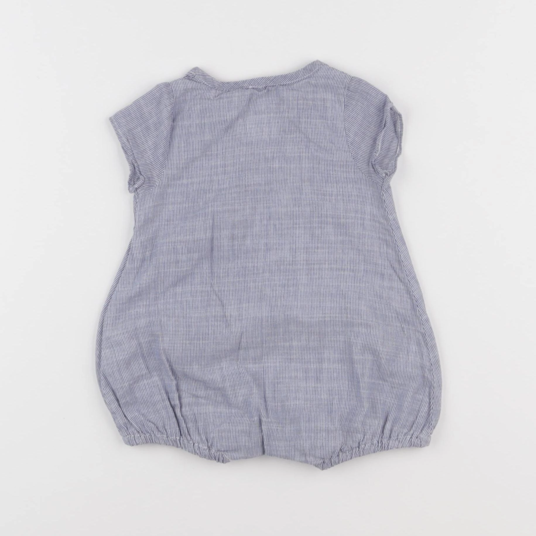 Boutchou - combinaison blanc, bleu - 1 mois