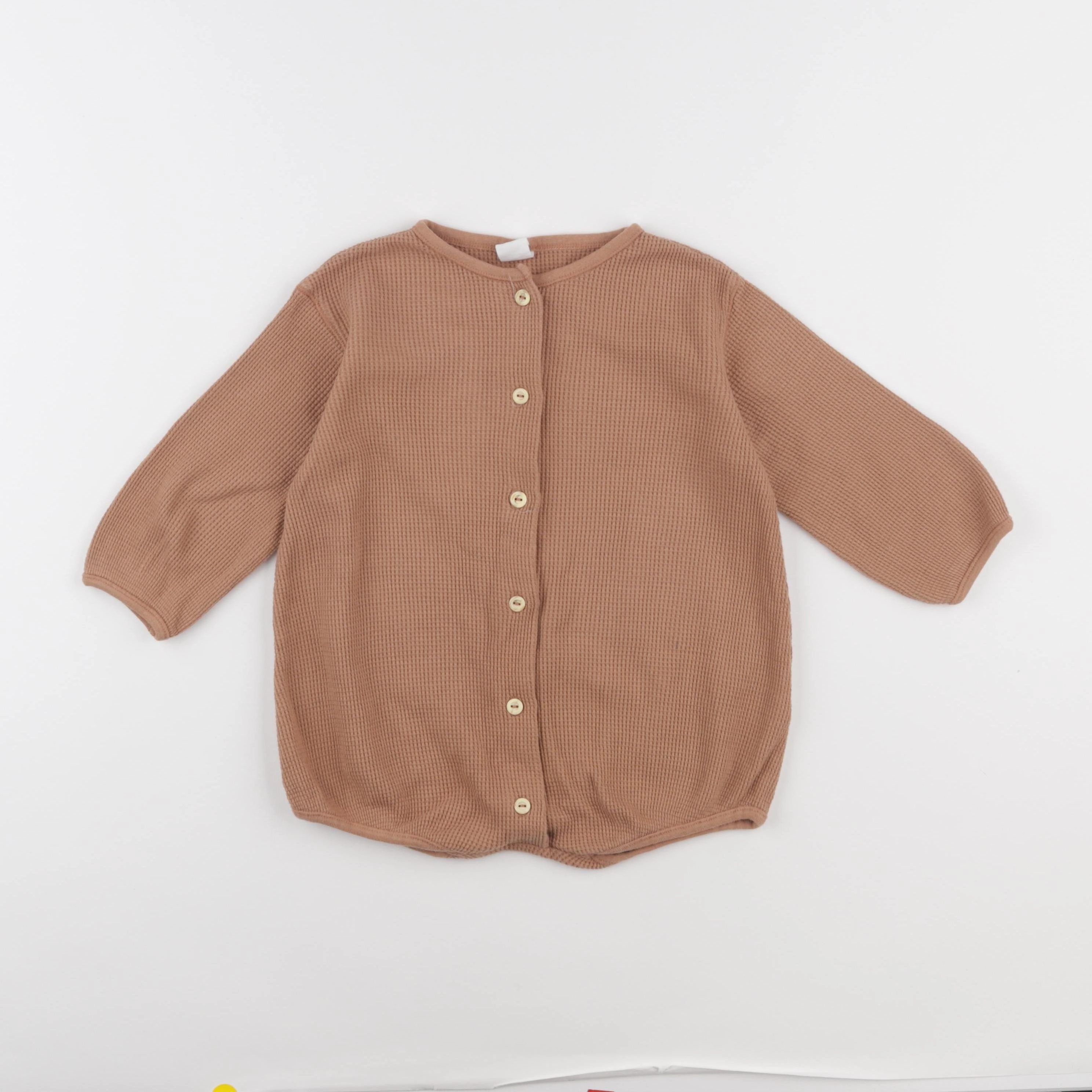 H&M - combinaison marron - 9/12 mois