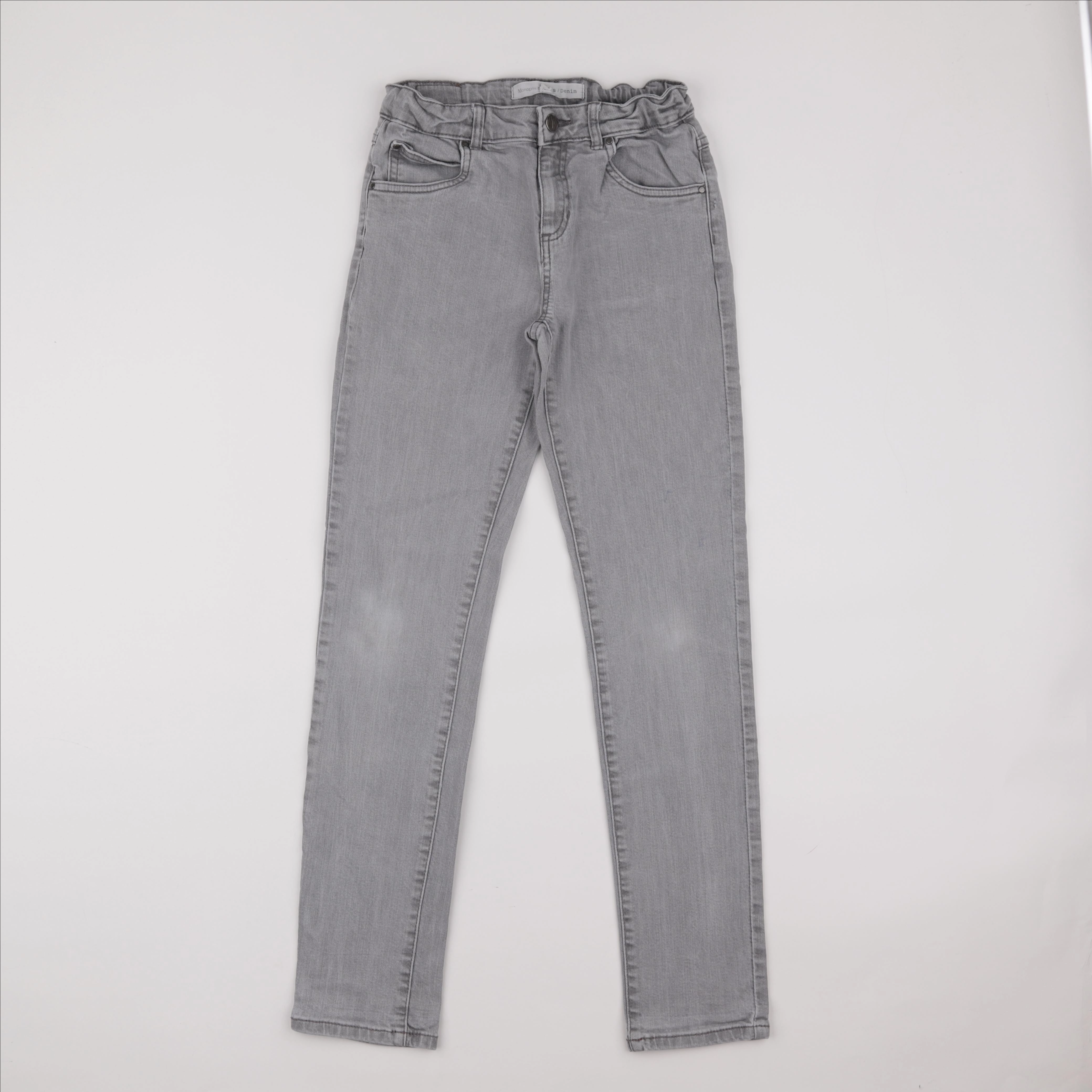 Monoprix - jean gris - 12 ans