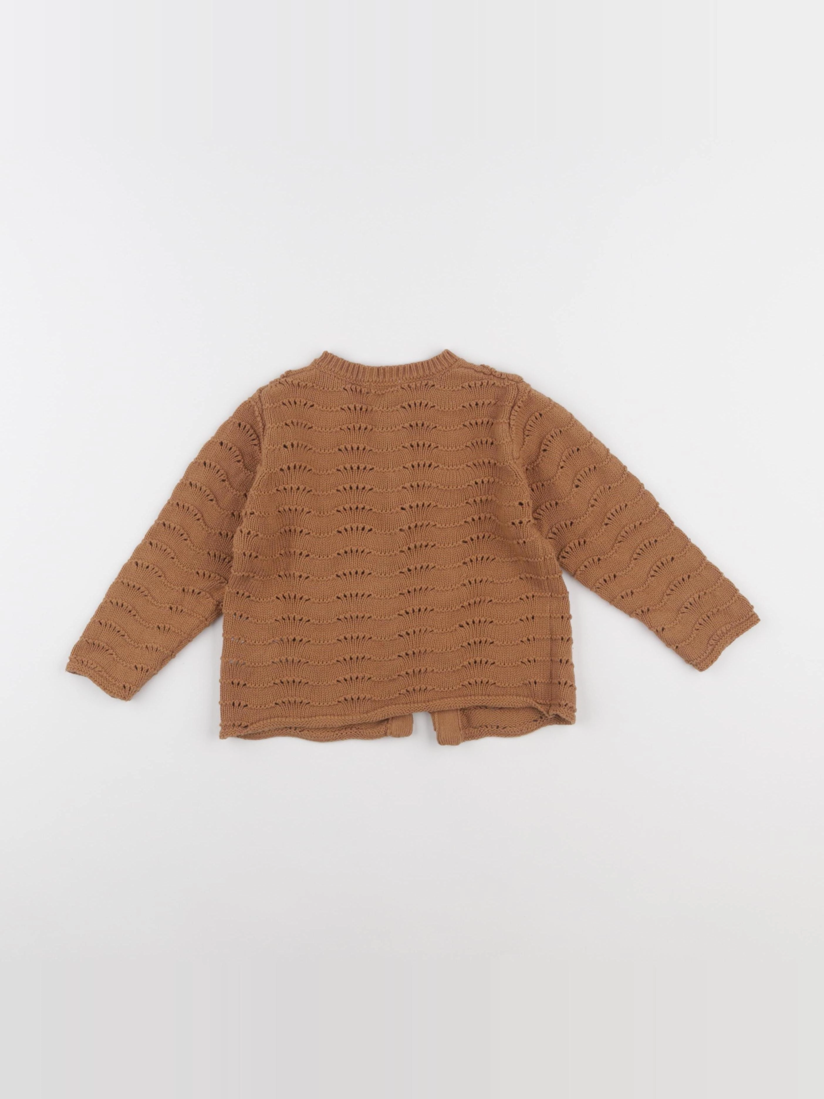 Boutchou - gilet marron - 24 mois