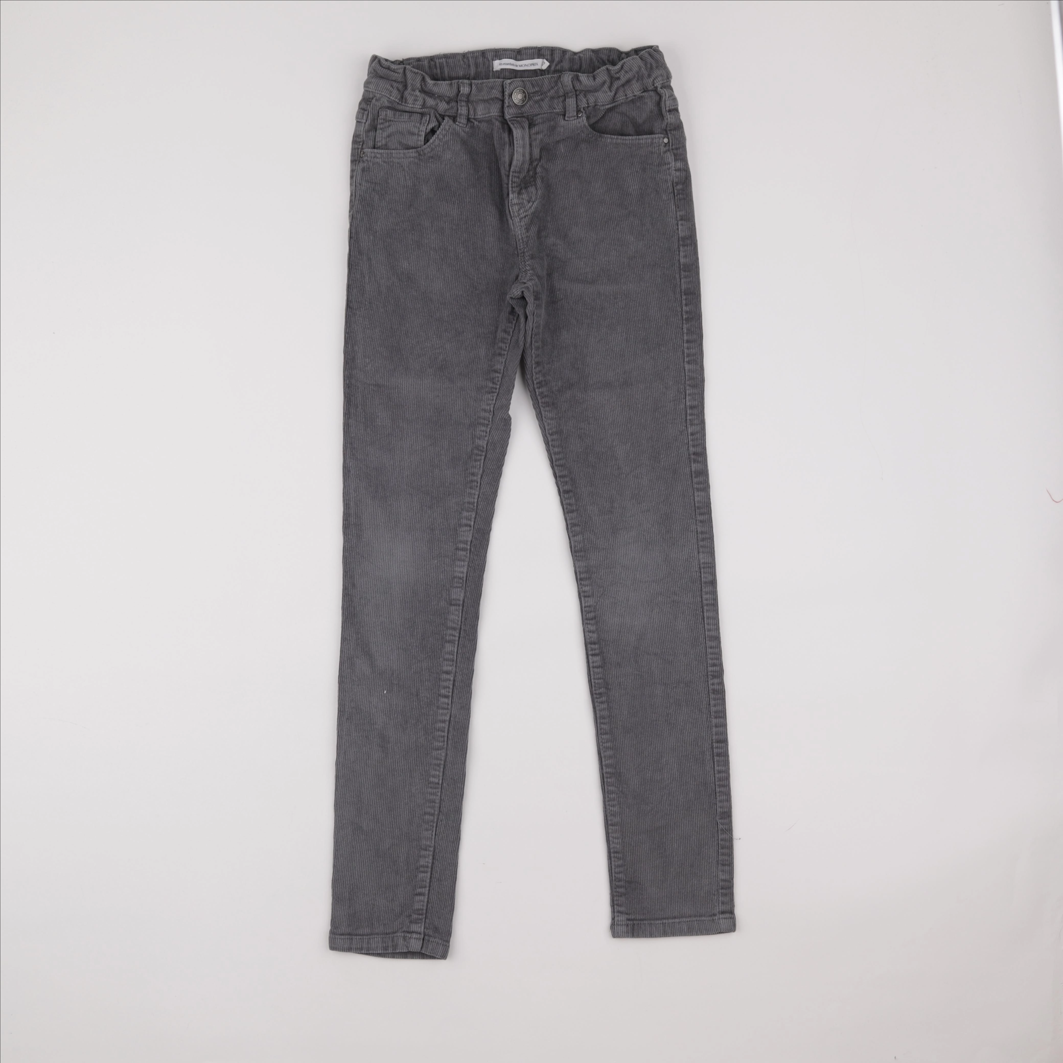 Monoprix - pantalon gris - 12 ans