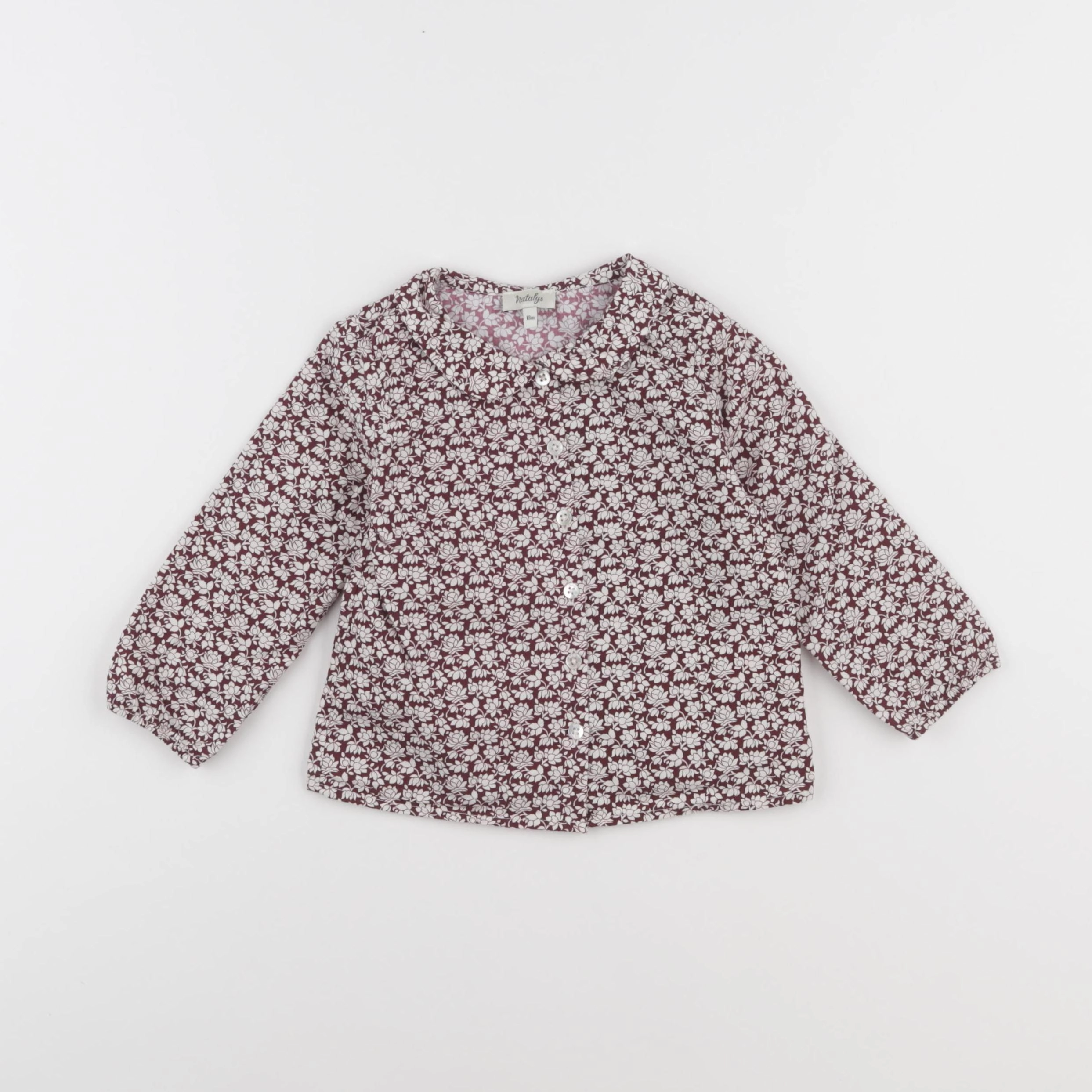 Natalys - blouse violet - 18 mois