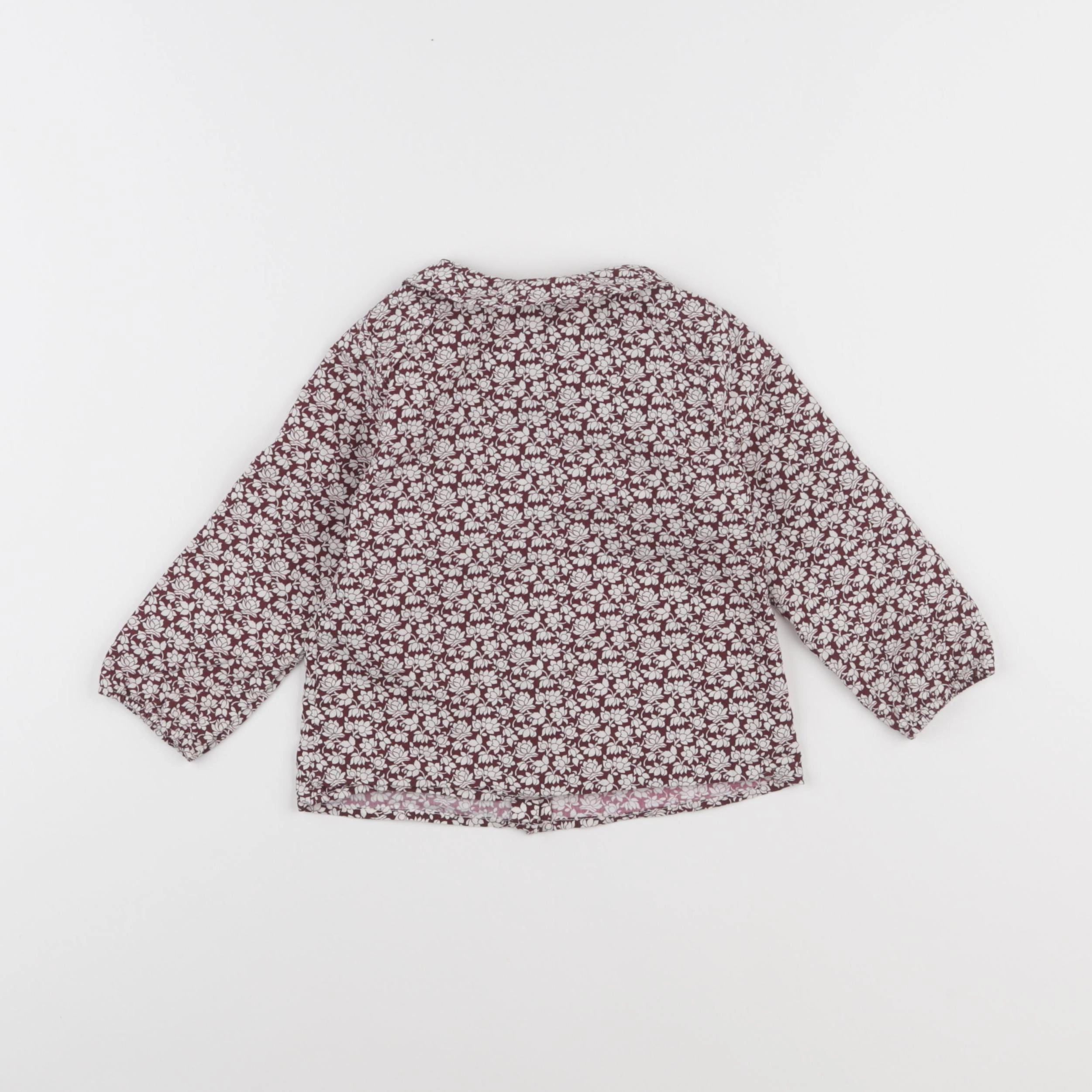 Natalys - blouse violet - 18 mois