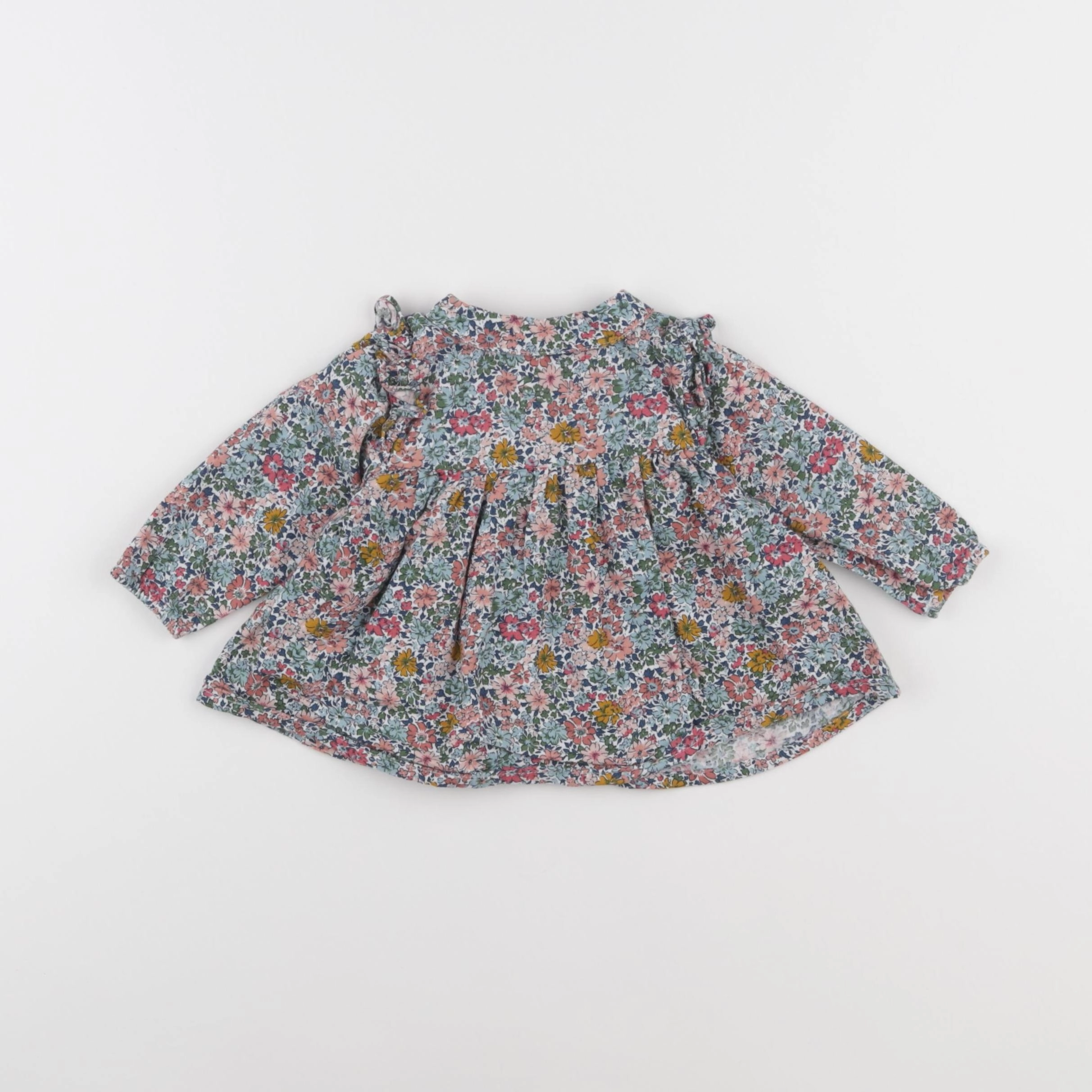 Boutchou - blouse multicolore - 6 mois