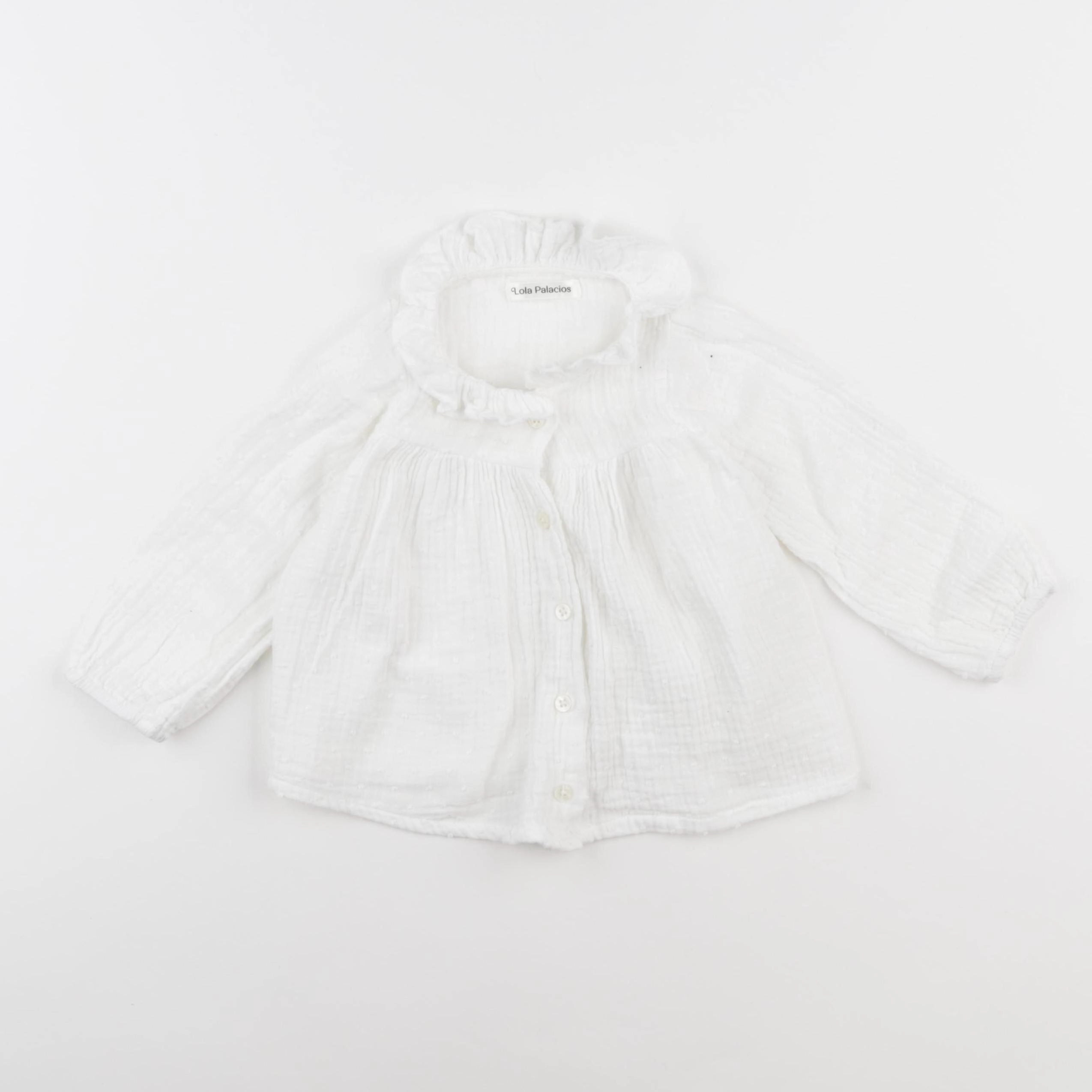 Lola Palacios - blouse blanc - 18 mois