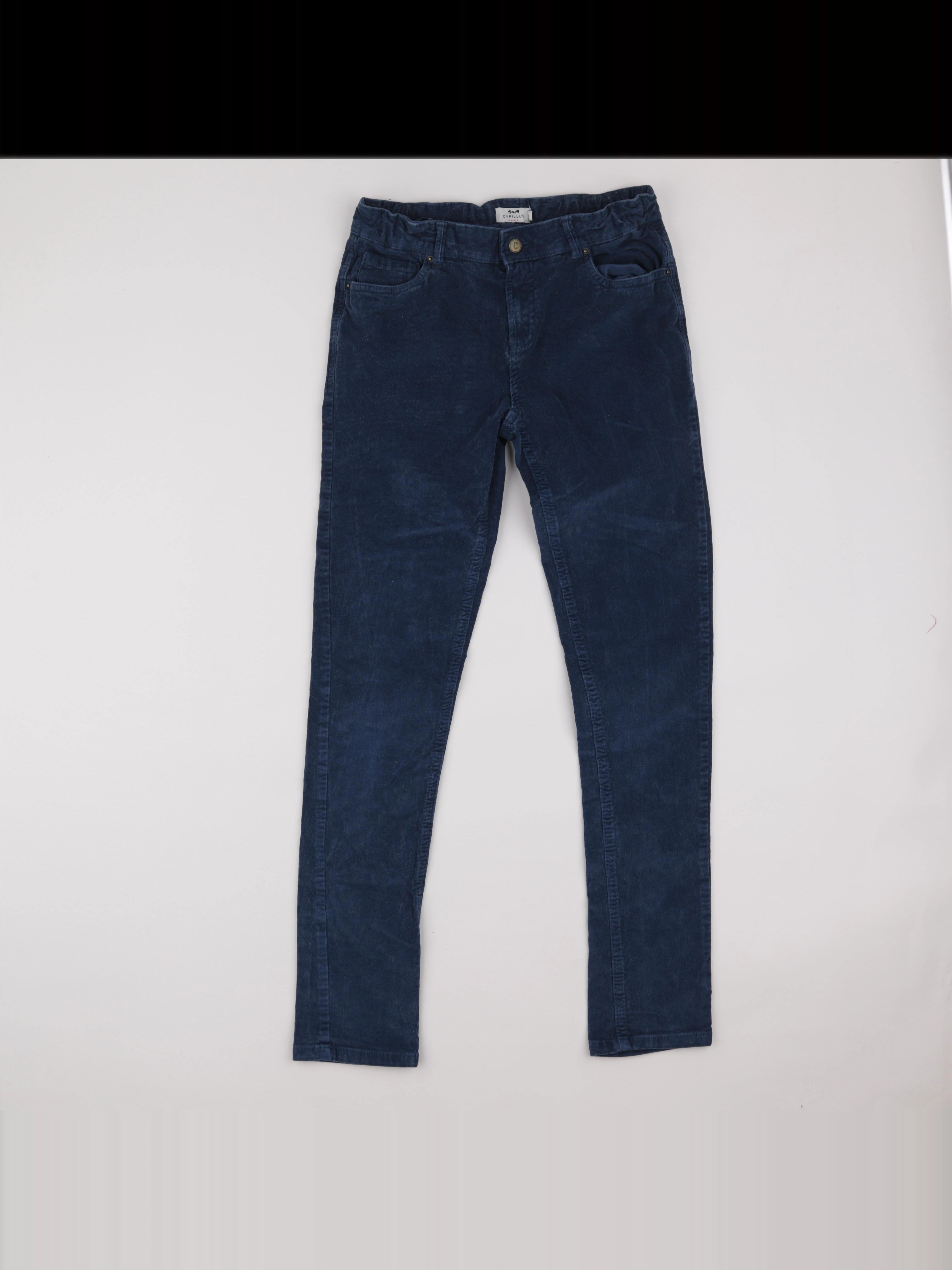 Cyrillus - pantalon bleu - 14 ans
