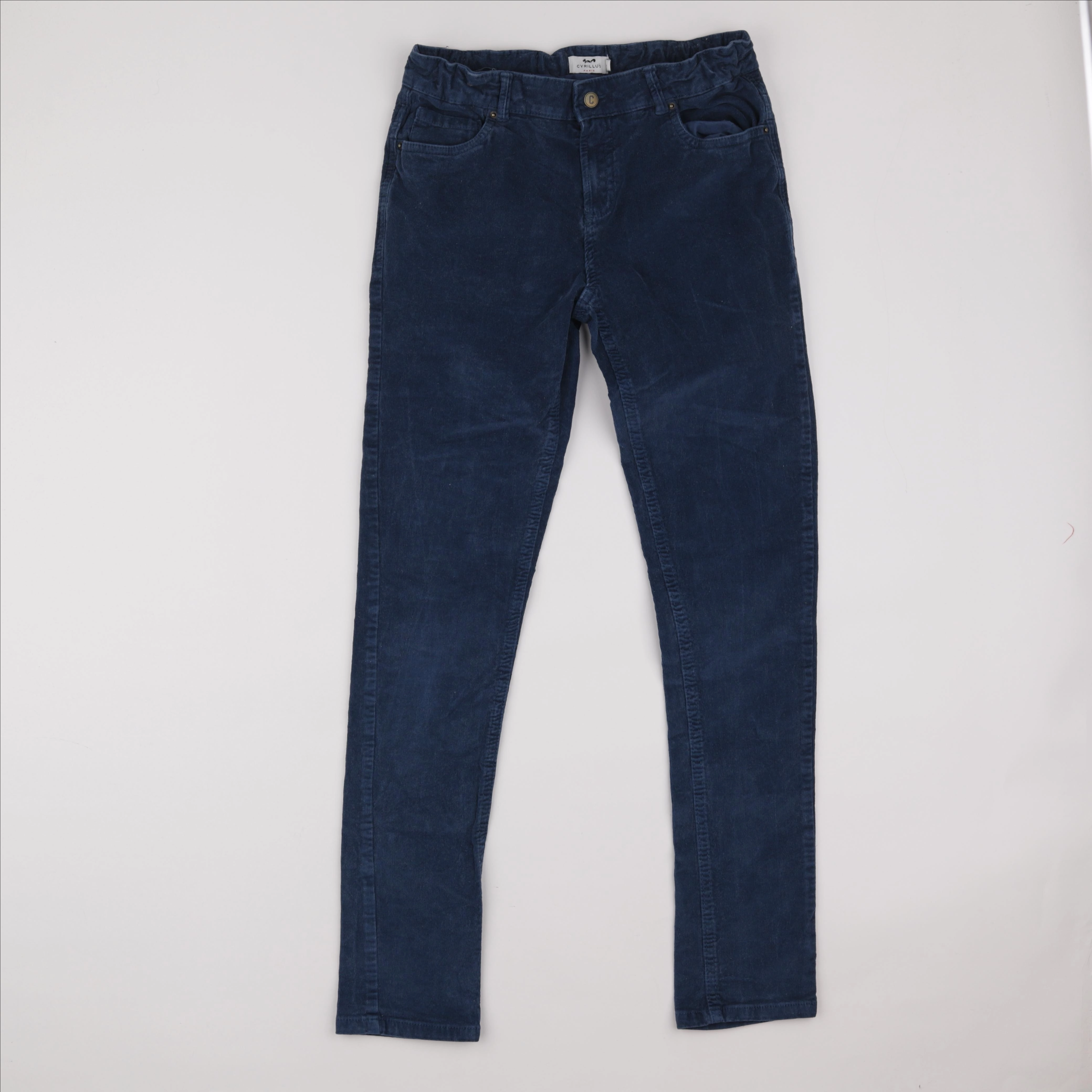 Cyrillus - pantalon bleu - 14 ans