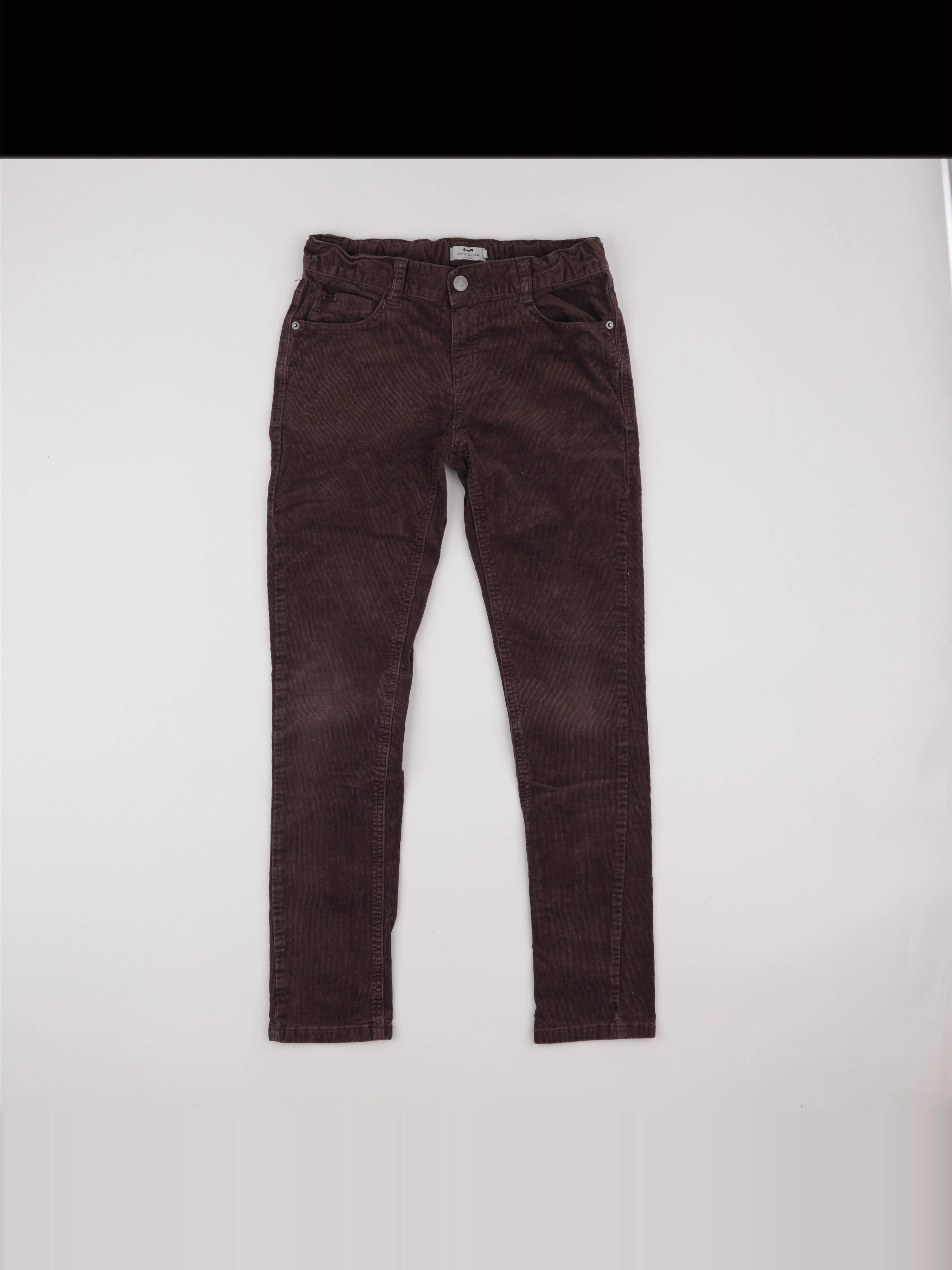 Cyrillus - pantalon marron - 12 ans