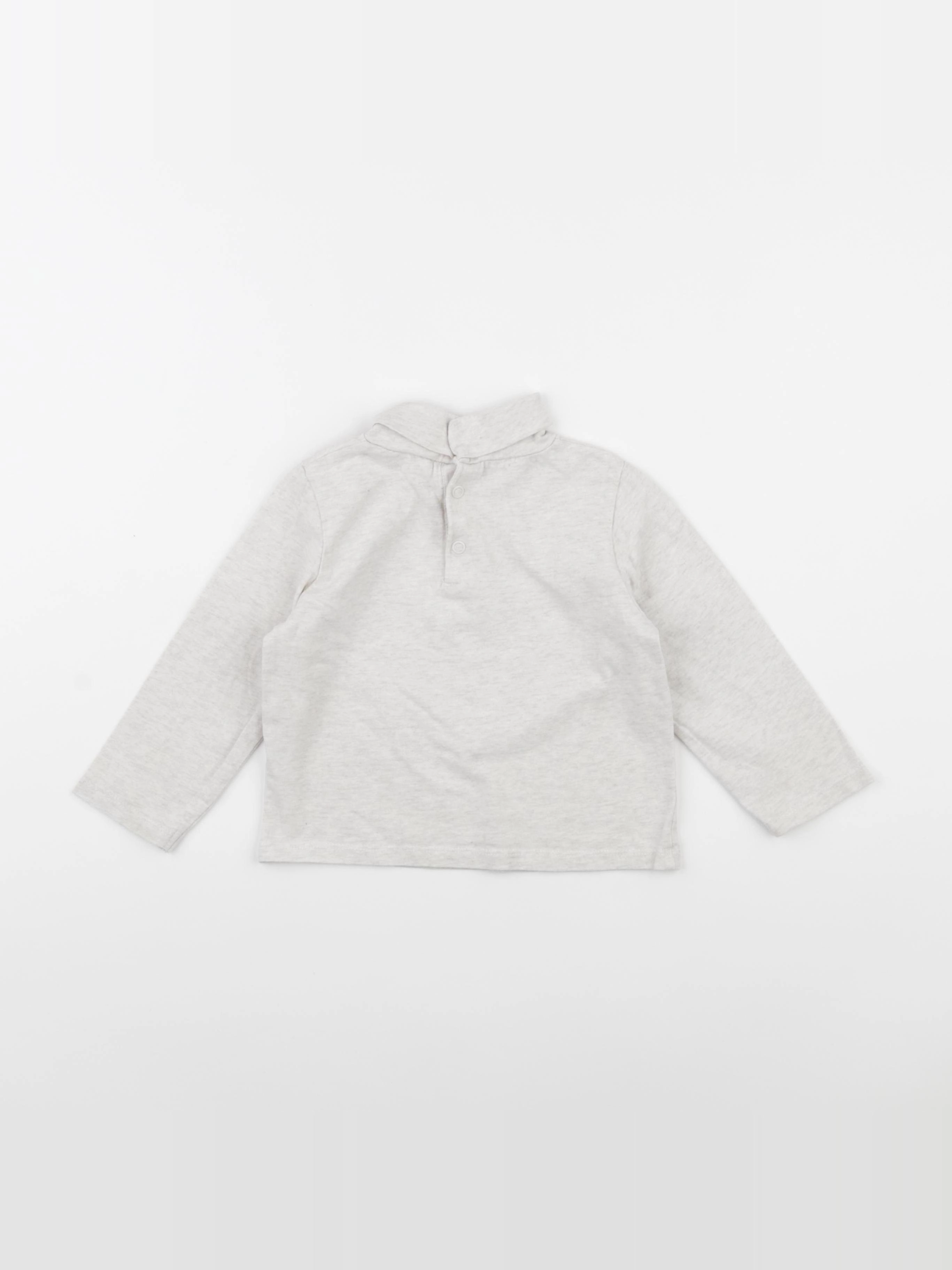 Tape à l'oeil - sous-pull beige - 24 mois