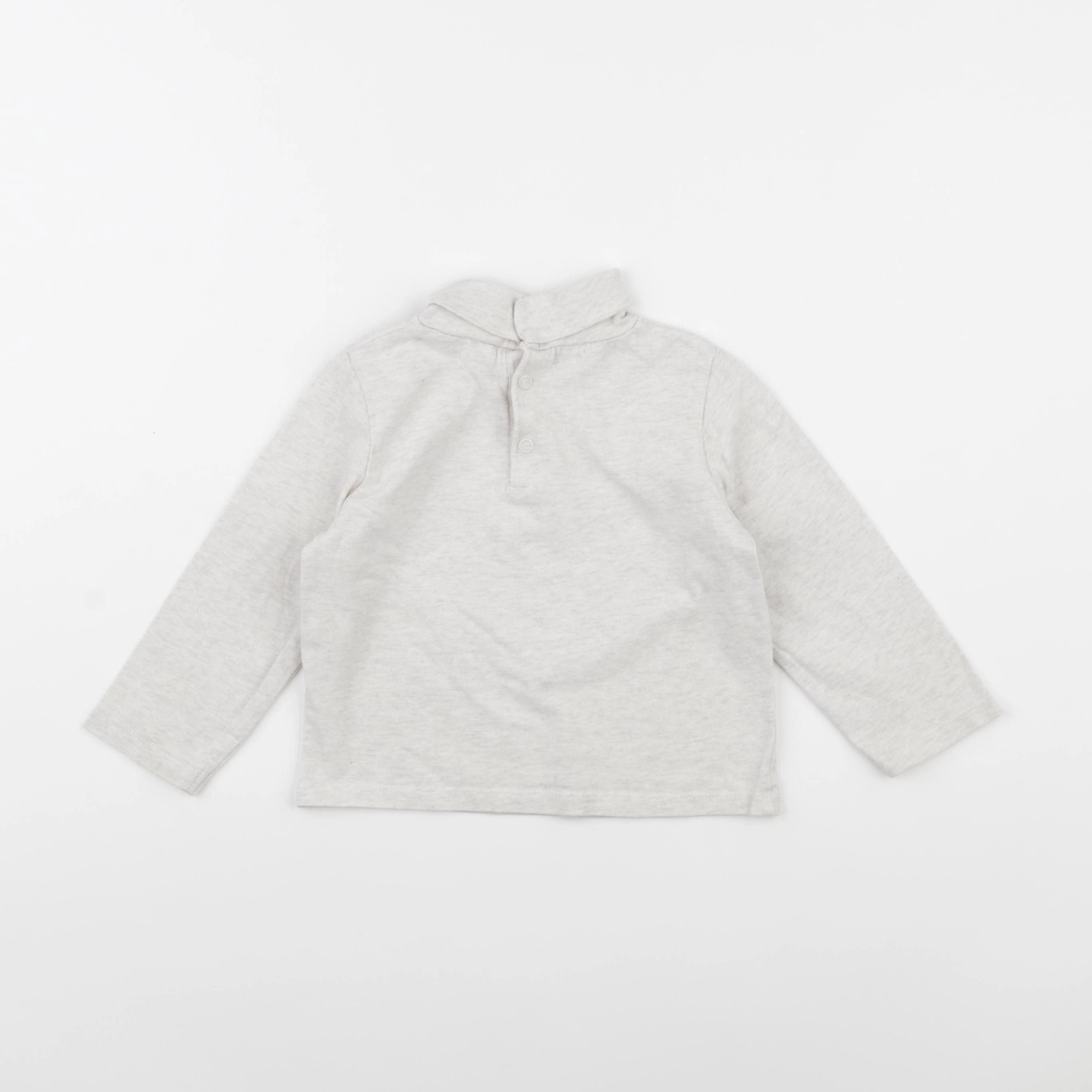 Tape à l'oeil - sous-pull beige - 24 mois