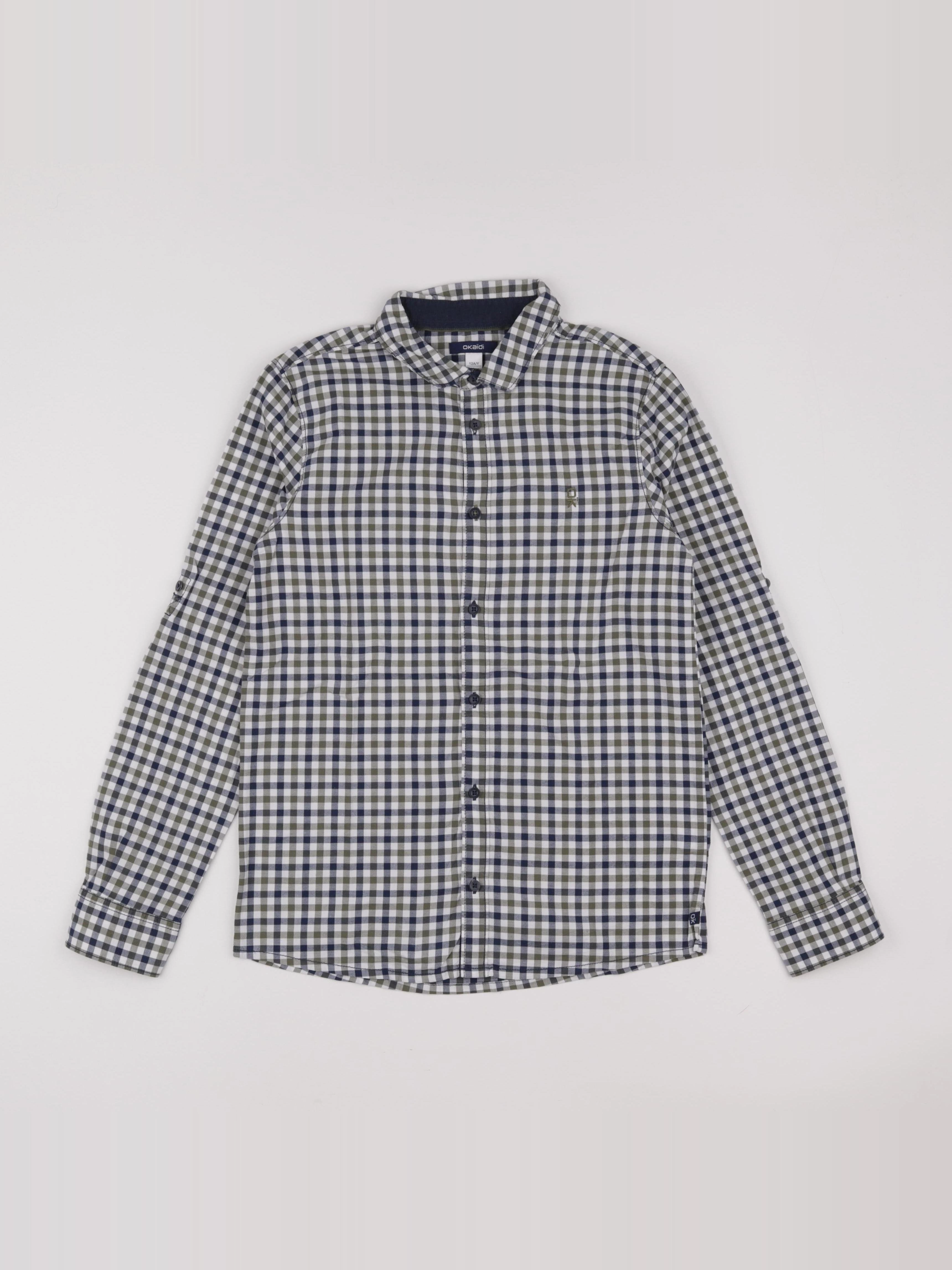 Okaidi - chemise vert - 12 ans