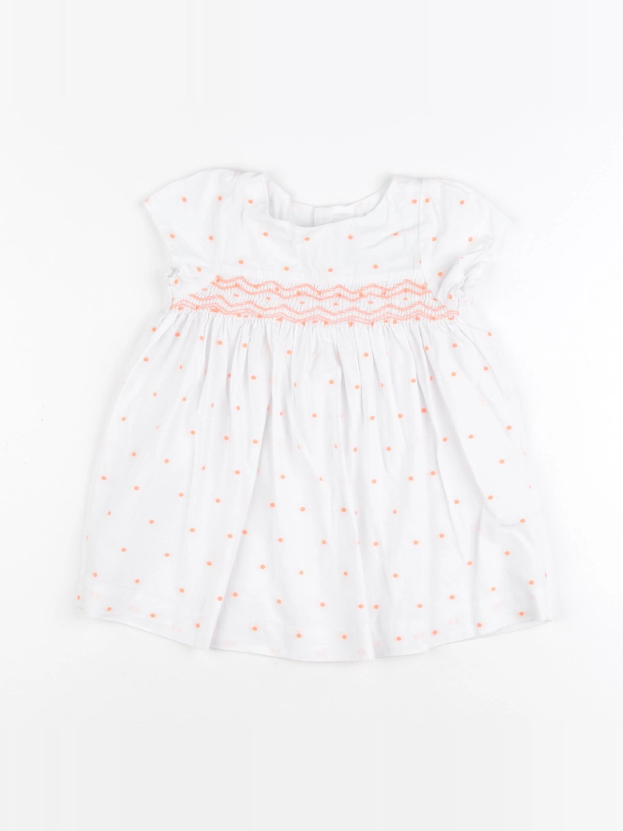 Jacadi - robe blanc - 18 mois