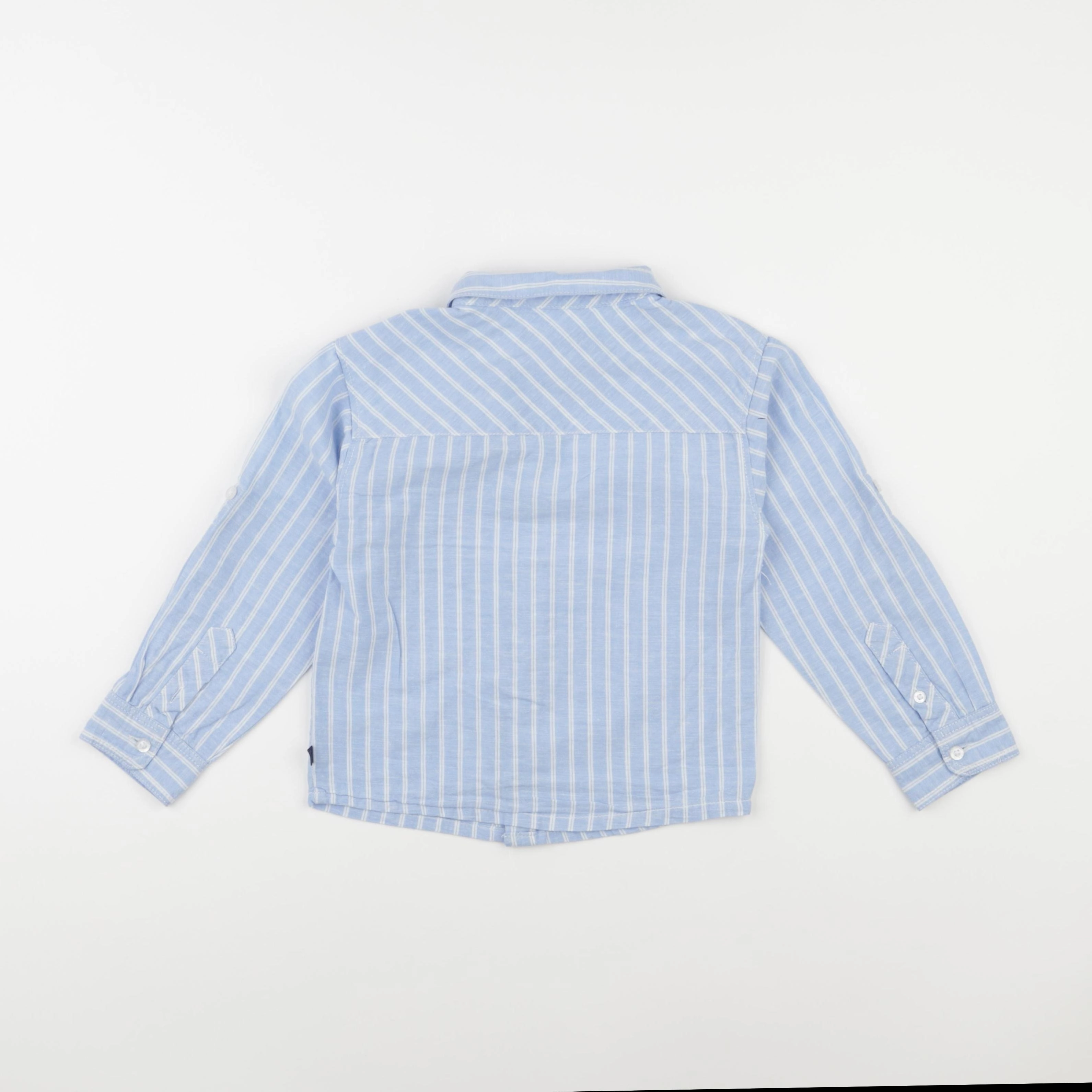 Okaidi - chemise bleu - 3 ans