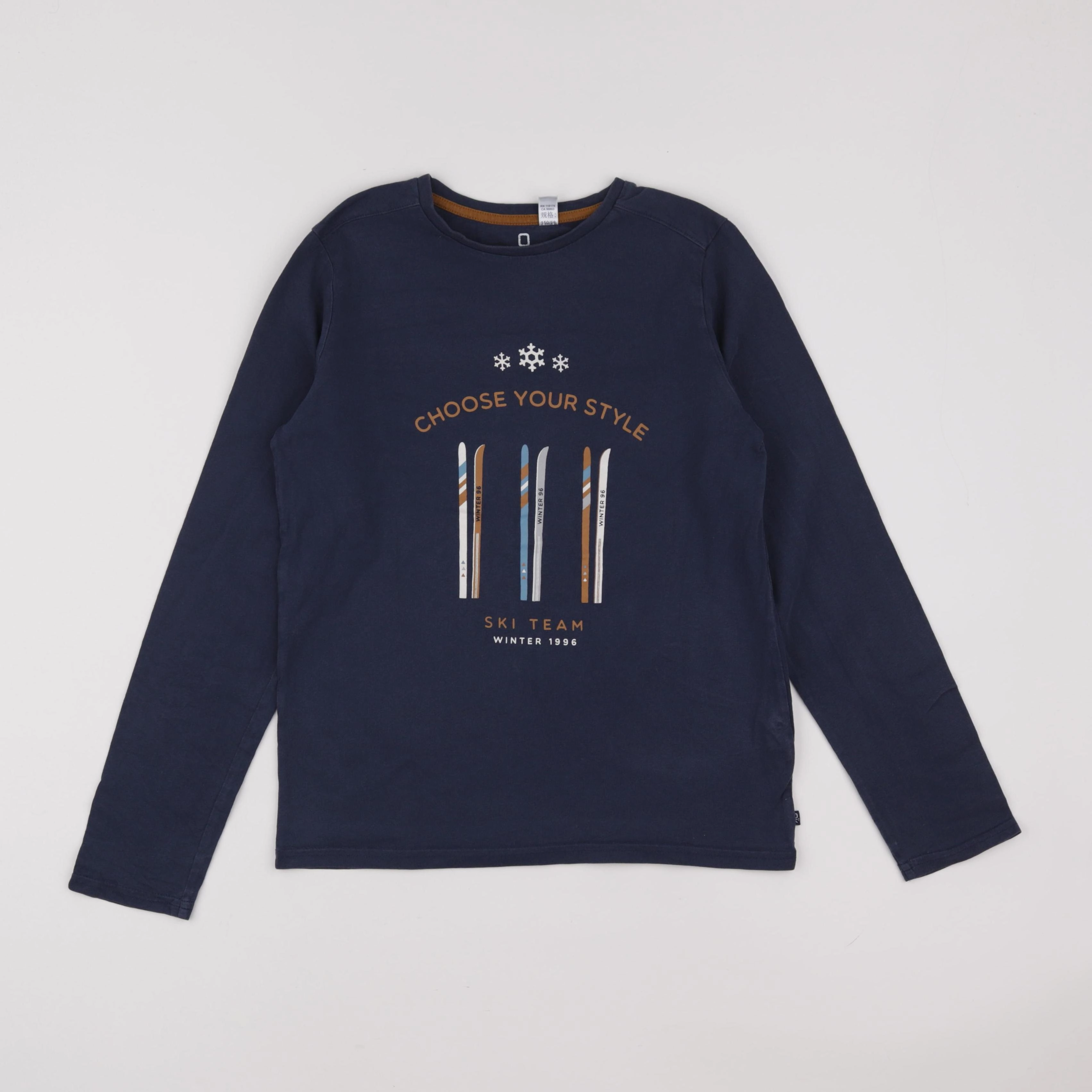 Okaidi - tee-shirt bleu - 12 ans